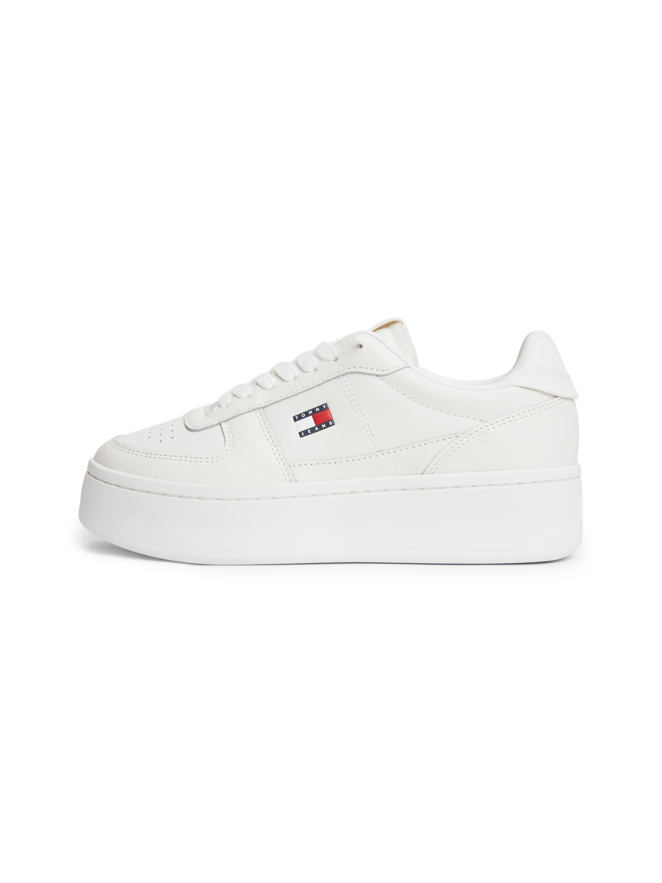 Tommy Jeans Plateausneaker »ARCHIVE '98 MAX«  Freizeitschuh, Halbschuh, Schnürer, seitliche Logoflag