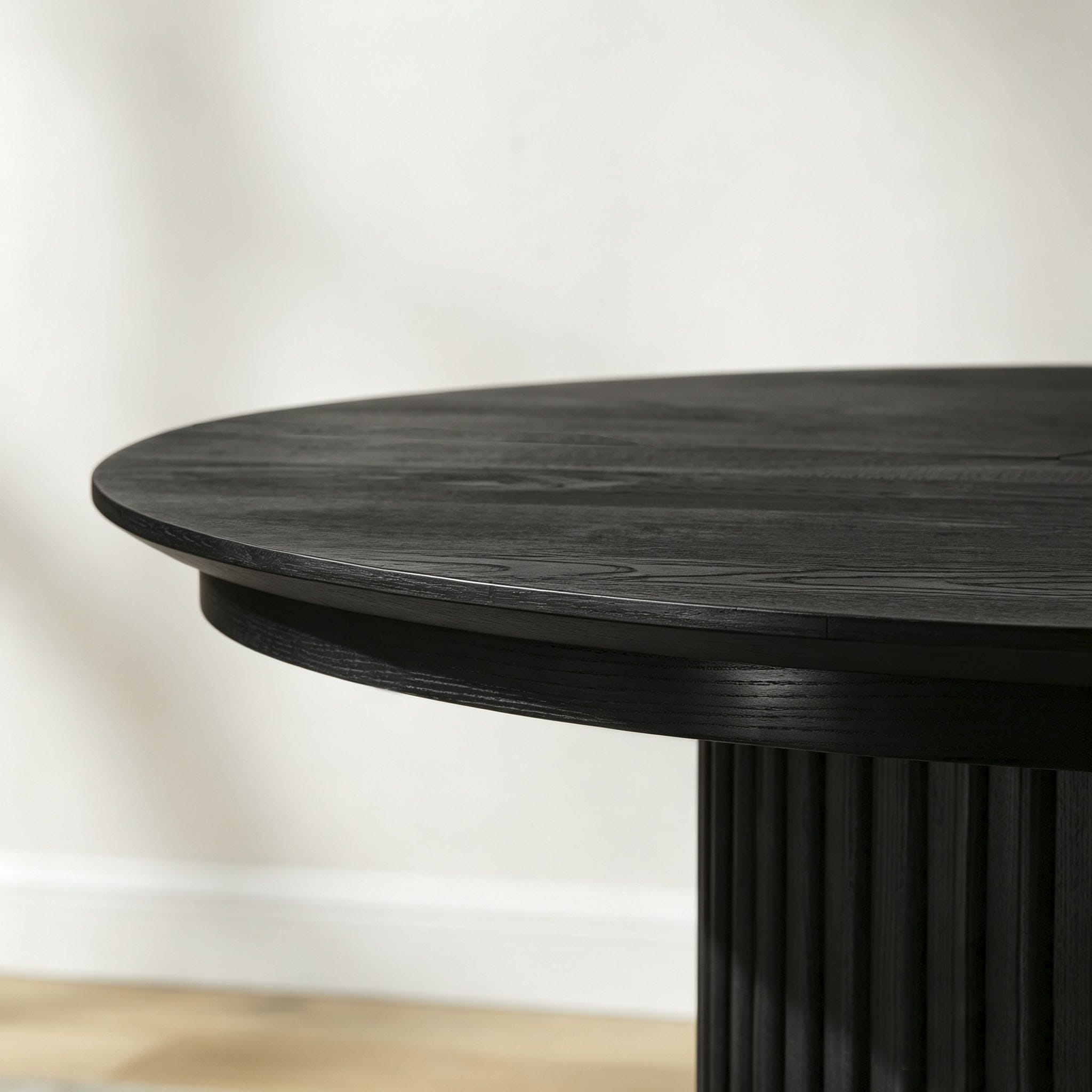 OTTO home Esstisch »Clozie« Design-Esstisch in Schwarz mit cleverem Stauraum & Ausziehfunktion