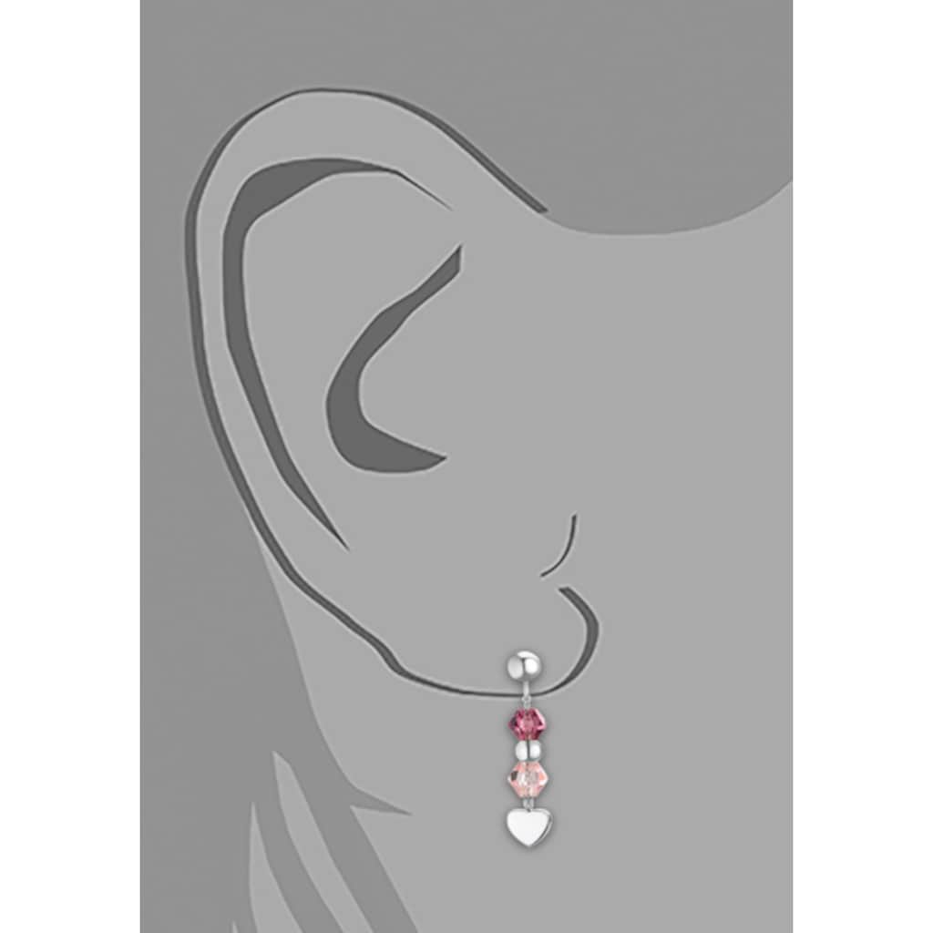 Prinzessin Lillifee Paar Ohrhänger »Herzen, 2034008«, mit Glasstein