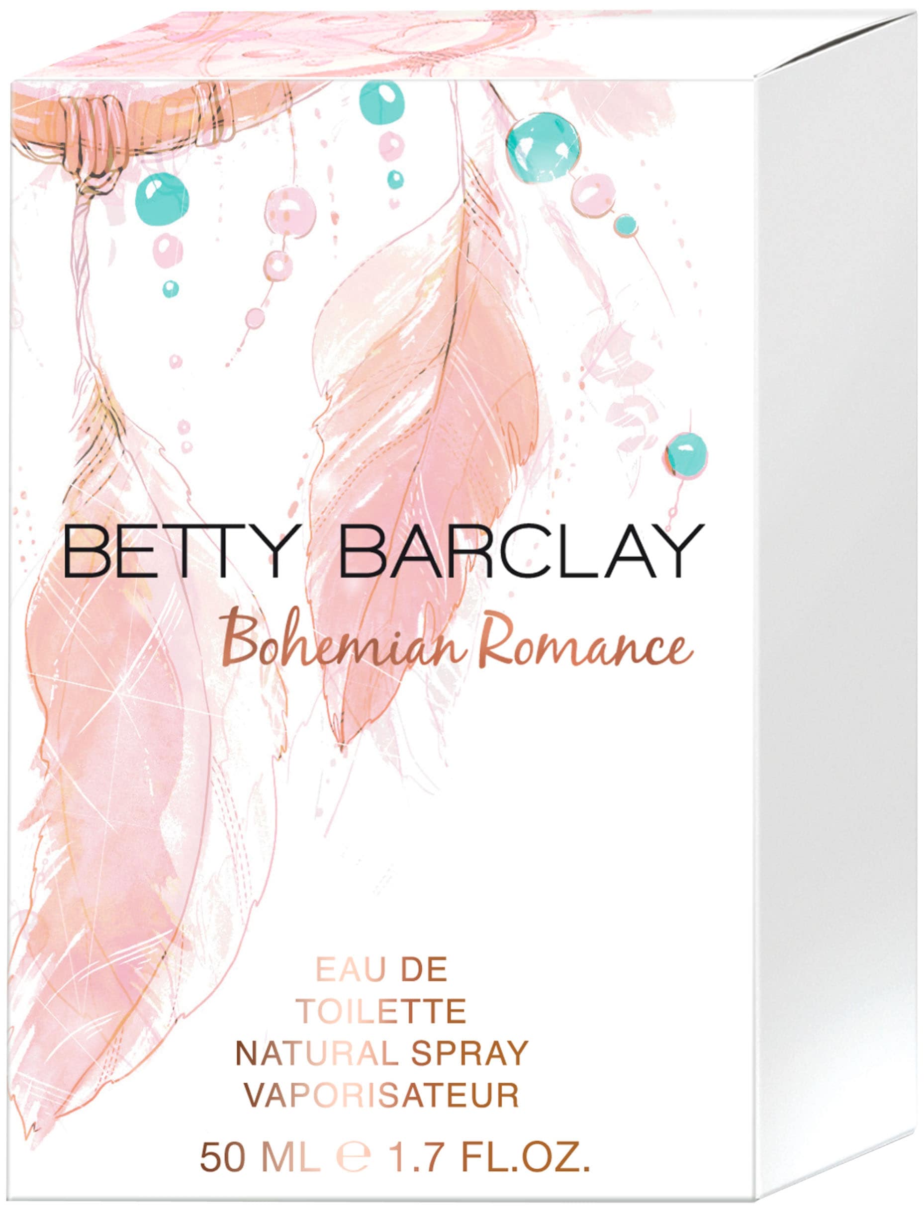 Betty Barclay Eau de Toilette »Betty Barclay Bohemian Romance EDT NATURAL SPRAY 50 ML«, (Packung, 1 tlg.), mit fruchtigen Noten