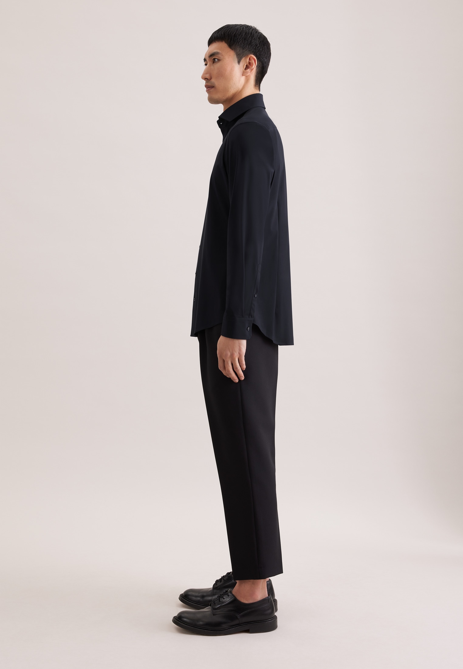 seidensticker Businesshemd »Schwarze Rose« Slim 1/1 Kentkragen Uni