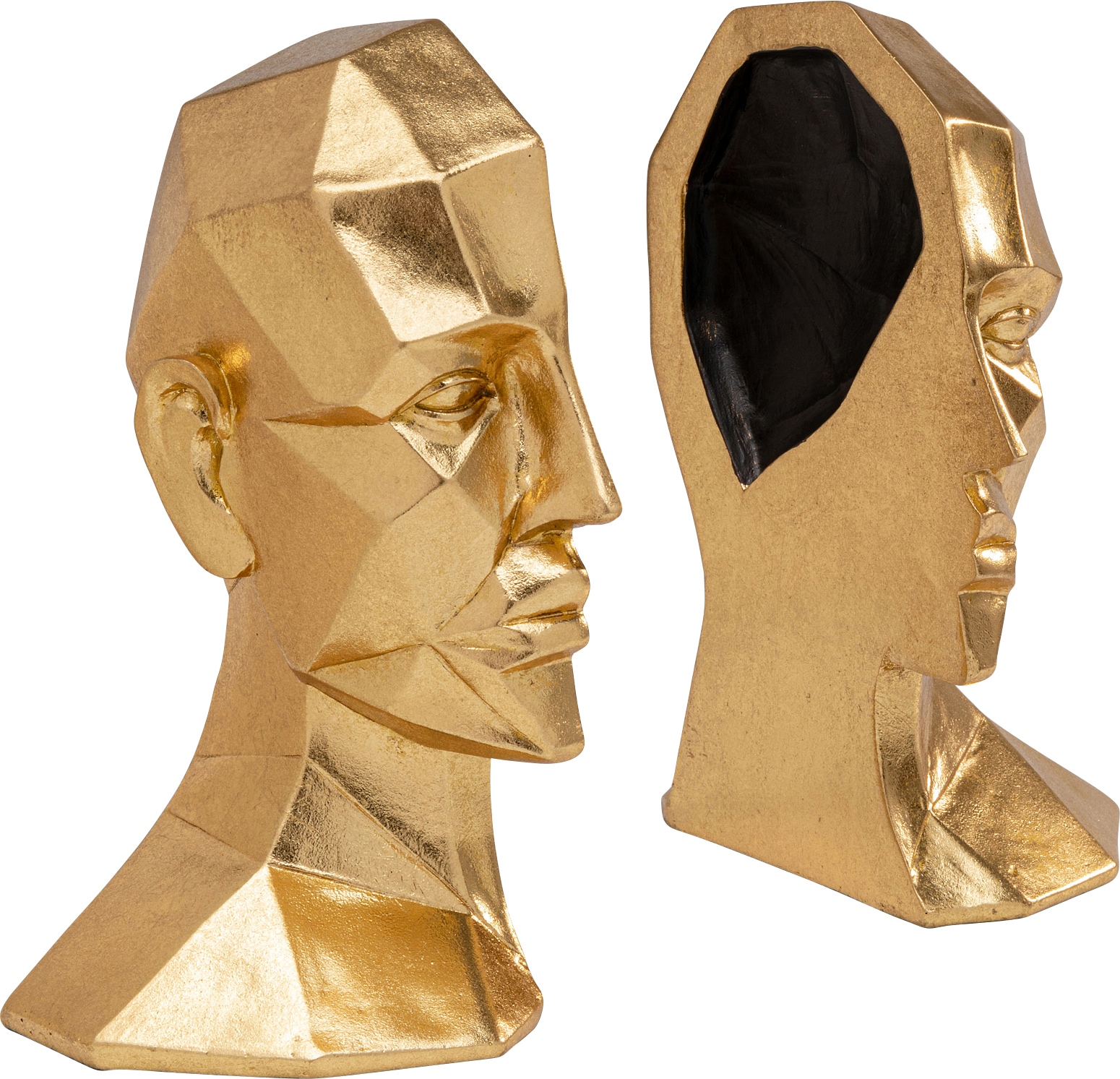 Kare Design Buchstütze »Face« aus Polyresin