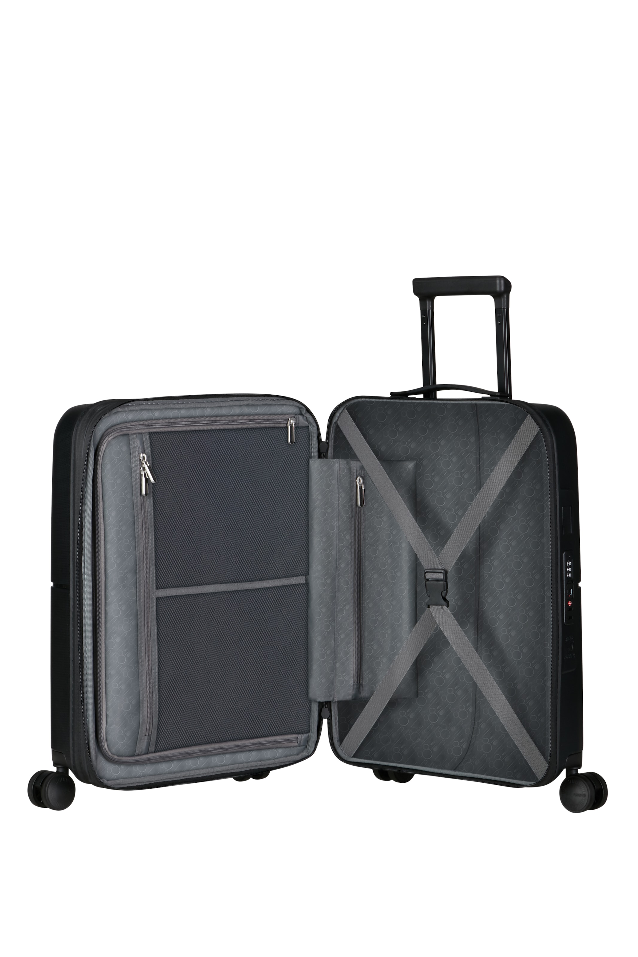American Tourister® Hartschalen-Trolley »DASHPOP DISNEY, verschiedene Motive«, 4 Rollen, Volumenerweiterung Reisekoffer Reisegepäck