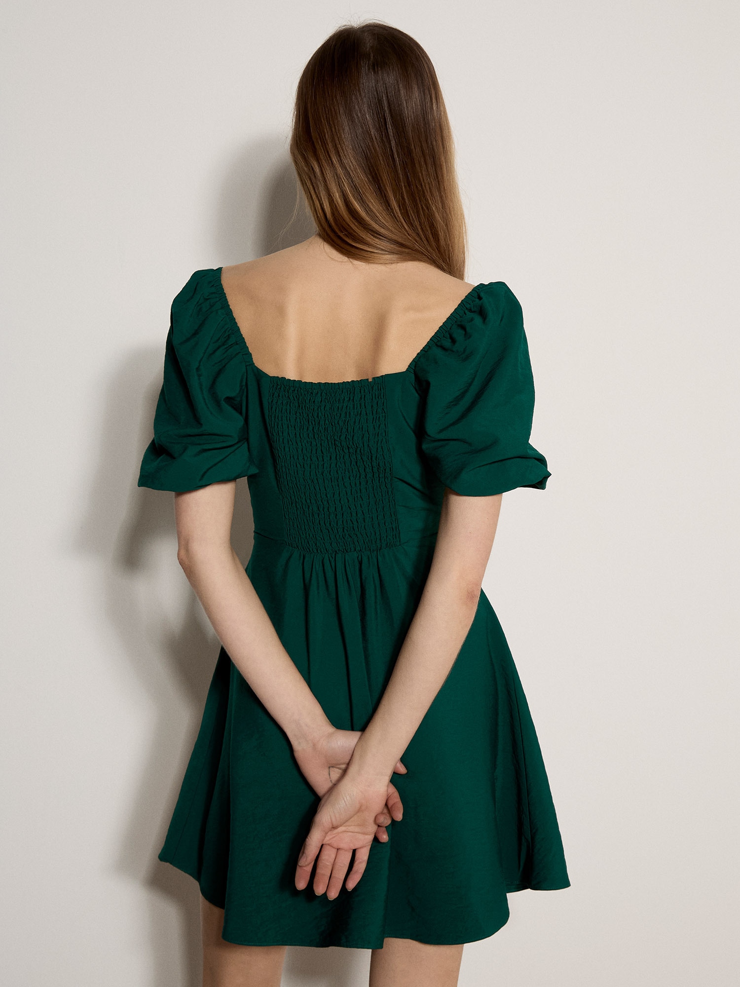 Apricot Minikleid »Minikleid« mit Smokdetails