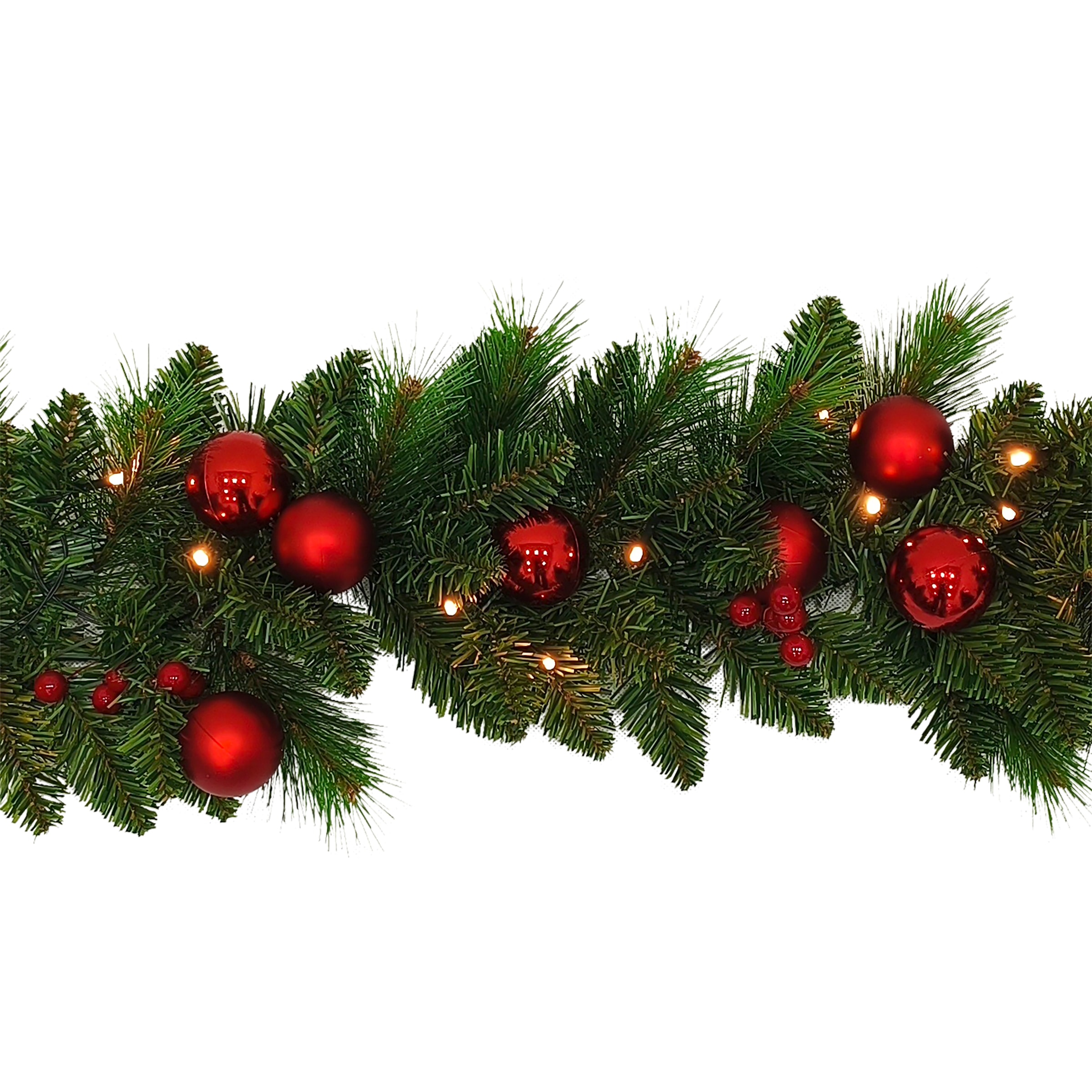 näve LED-Girlande »Noel« Batteriefach mit Ein- / Ausschalter, inkl. Timer (6on/18off)