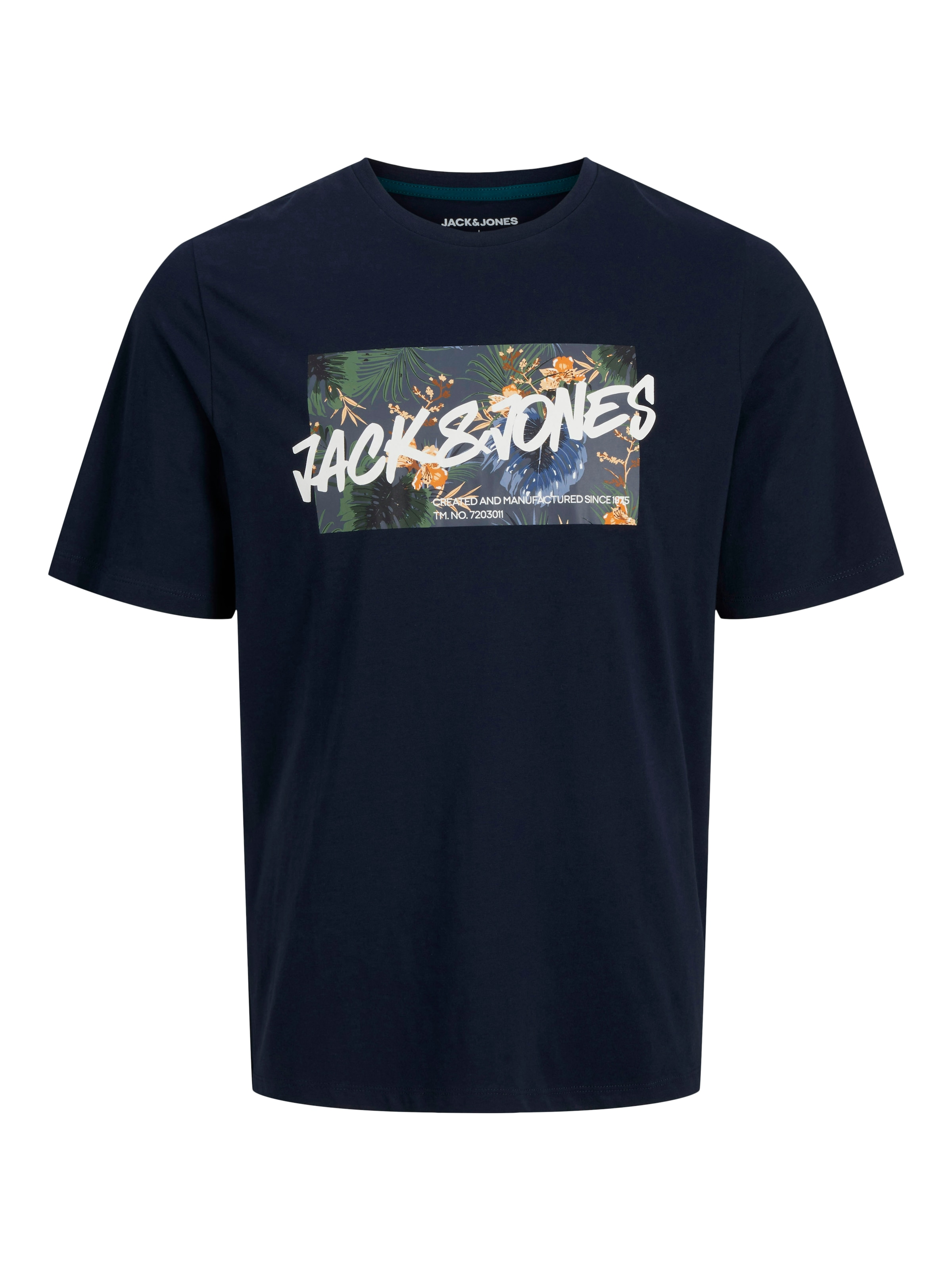 Jack & Jones Print-Shirt »JJHAWAII SHAPE TEE SS CREW NECK«