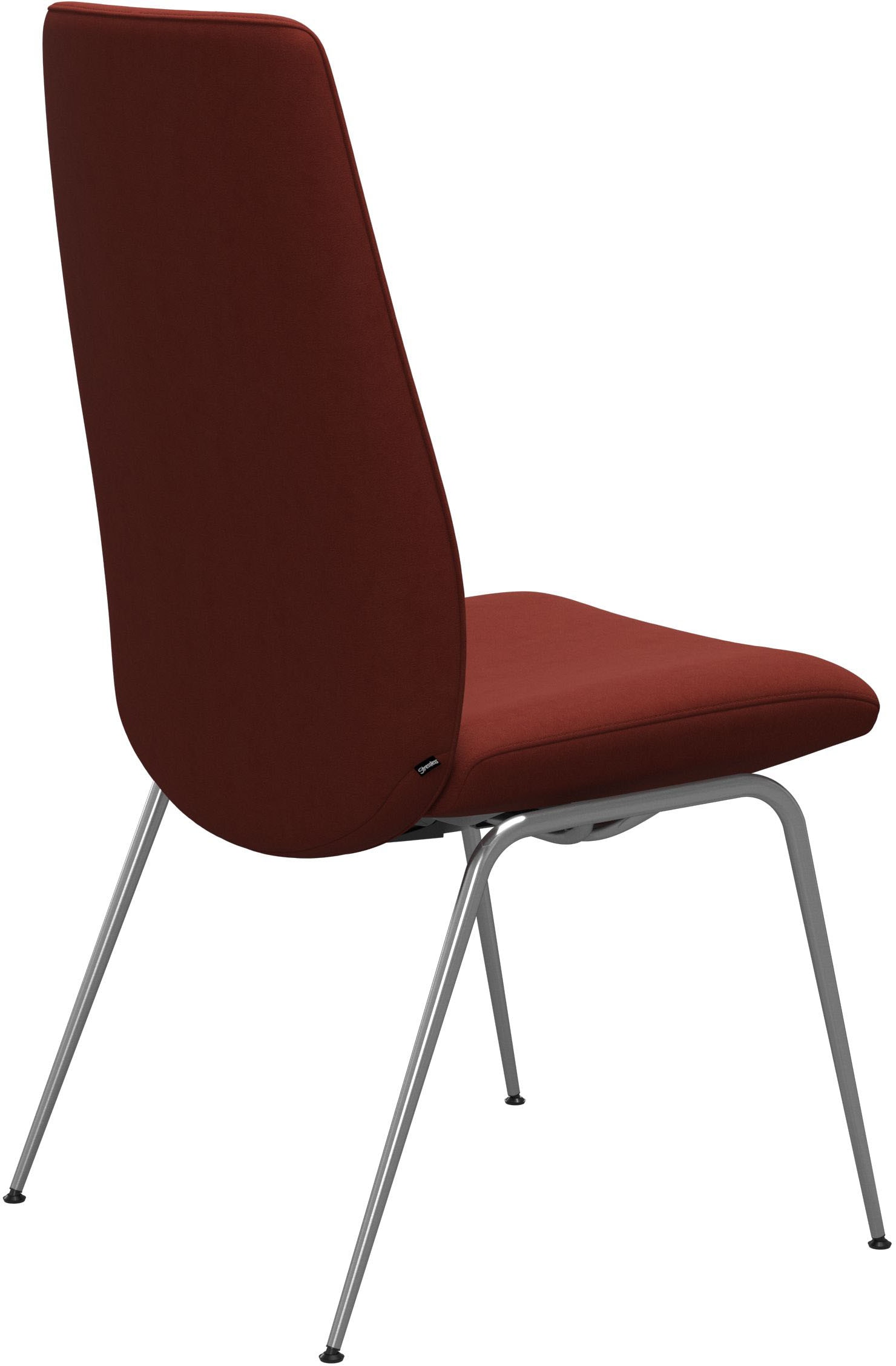 Stressless® Polsterstuhl »Laurel«, Microfaser DINAMICA, High Back, Größe L, mit Beinen aus Stahl in Chrom glänzend