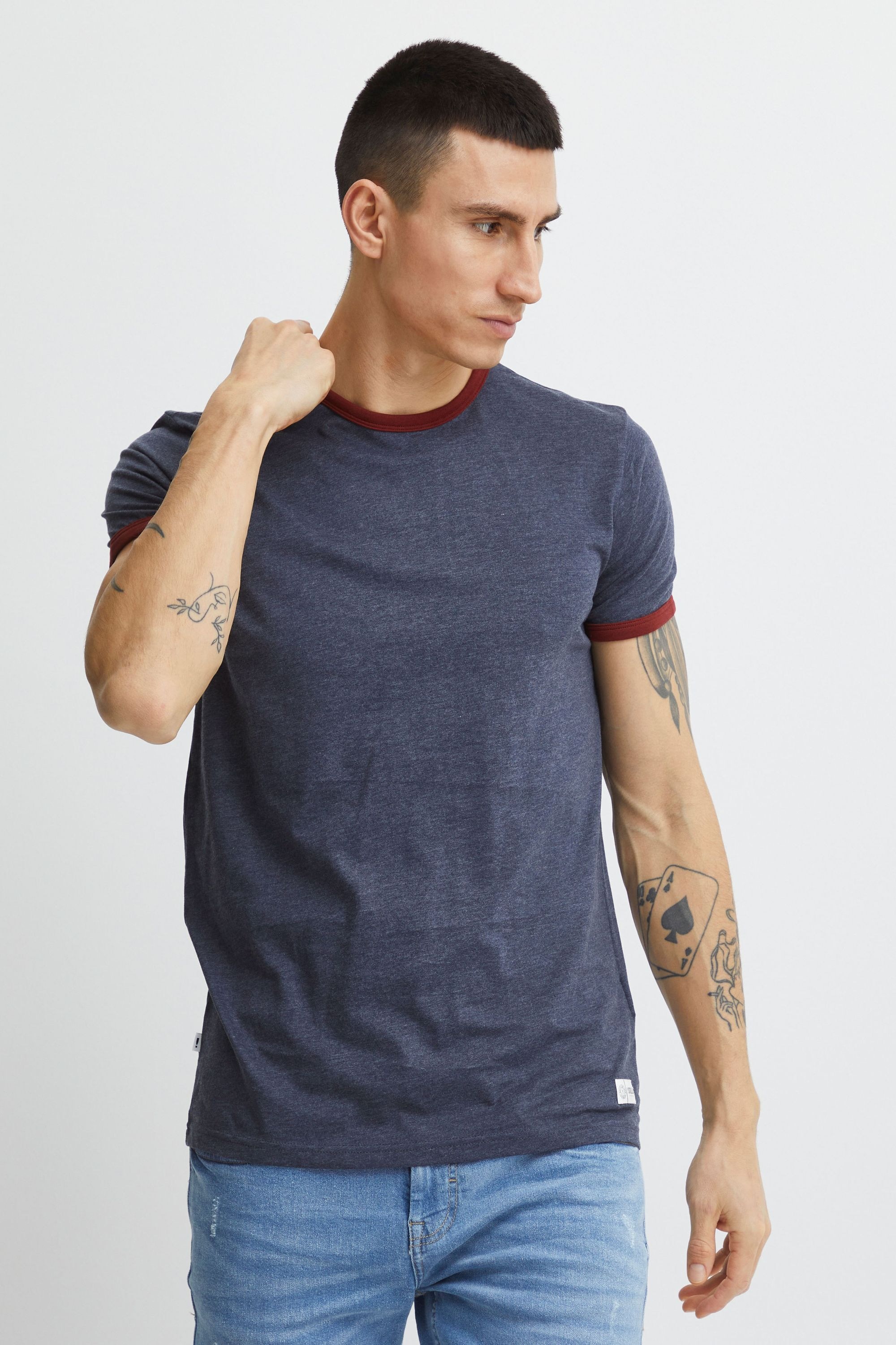 !Solid Rundhalsshirt »Rundhalsshirt SDManoldo«