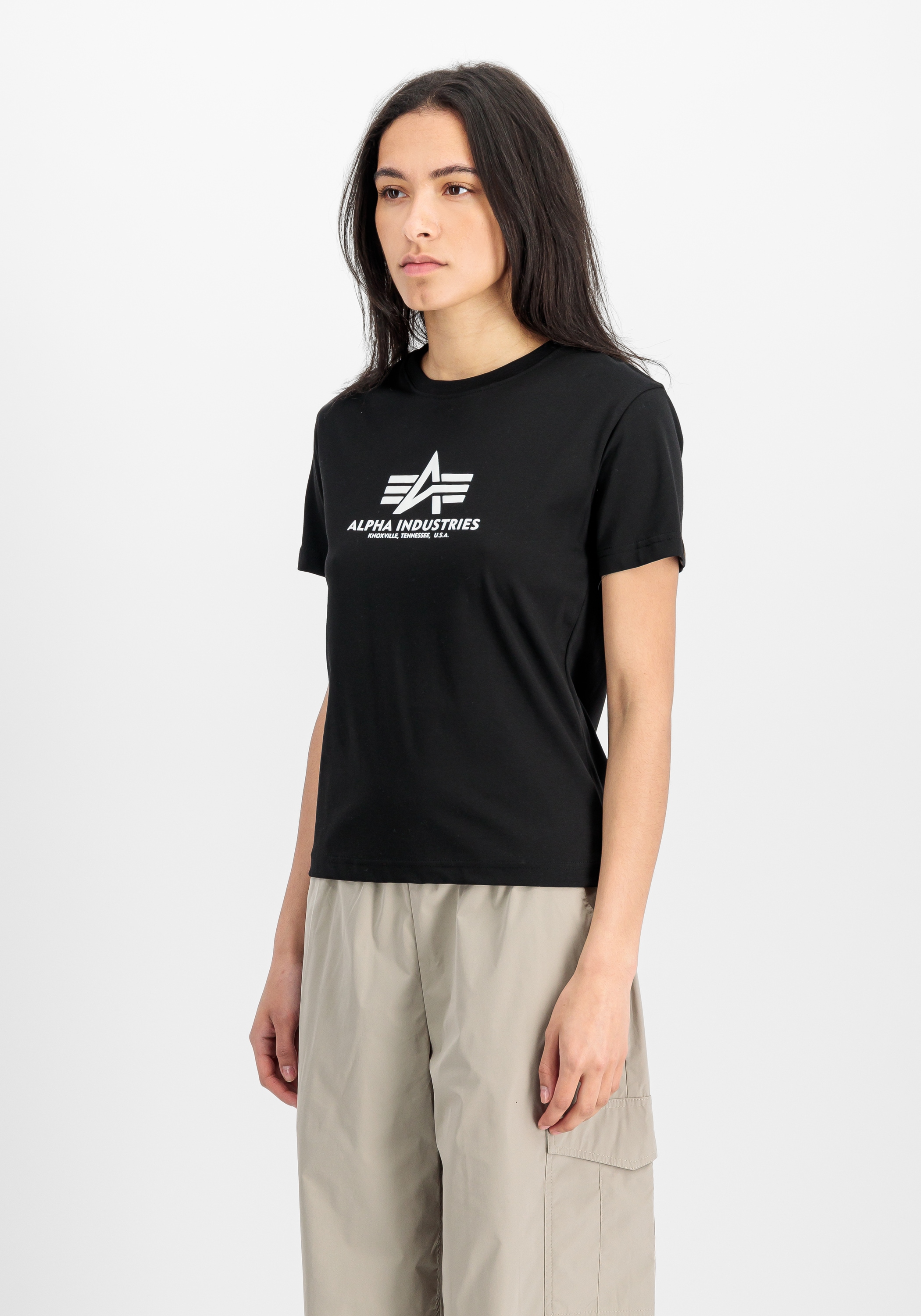 Alpha Industries T-Shirt »Basic T-Shirt BL Puff Print W«