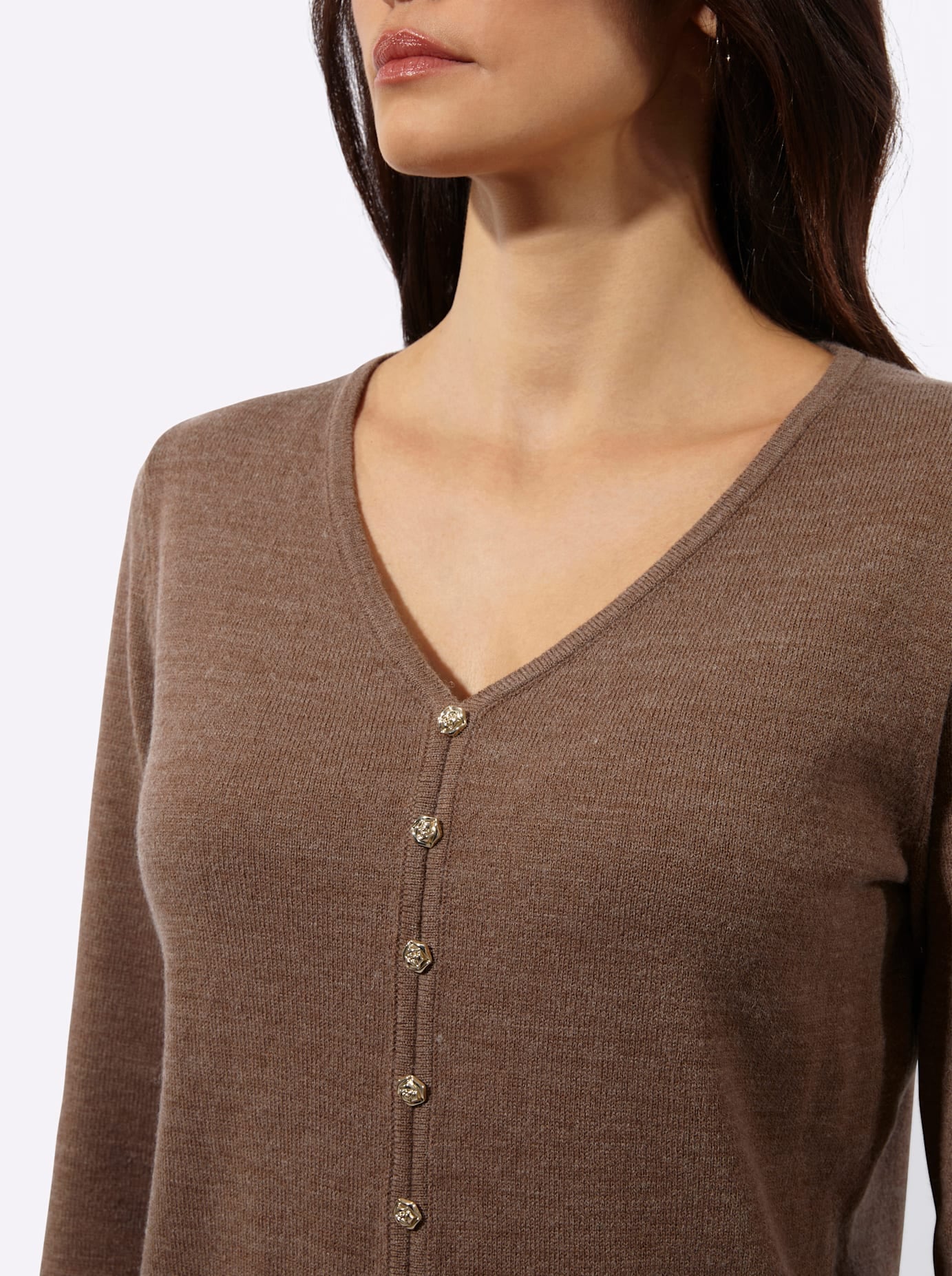 creation L Strickpullover »Woll-Mix-Pullover«
