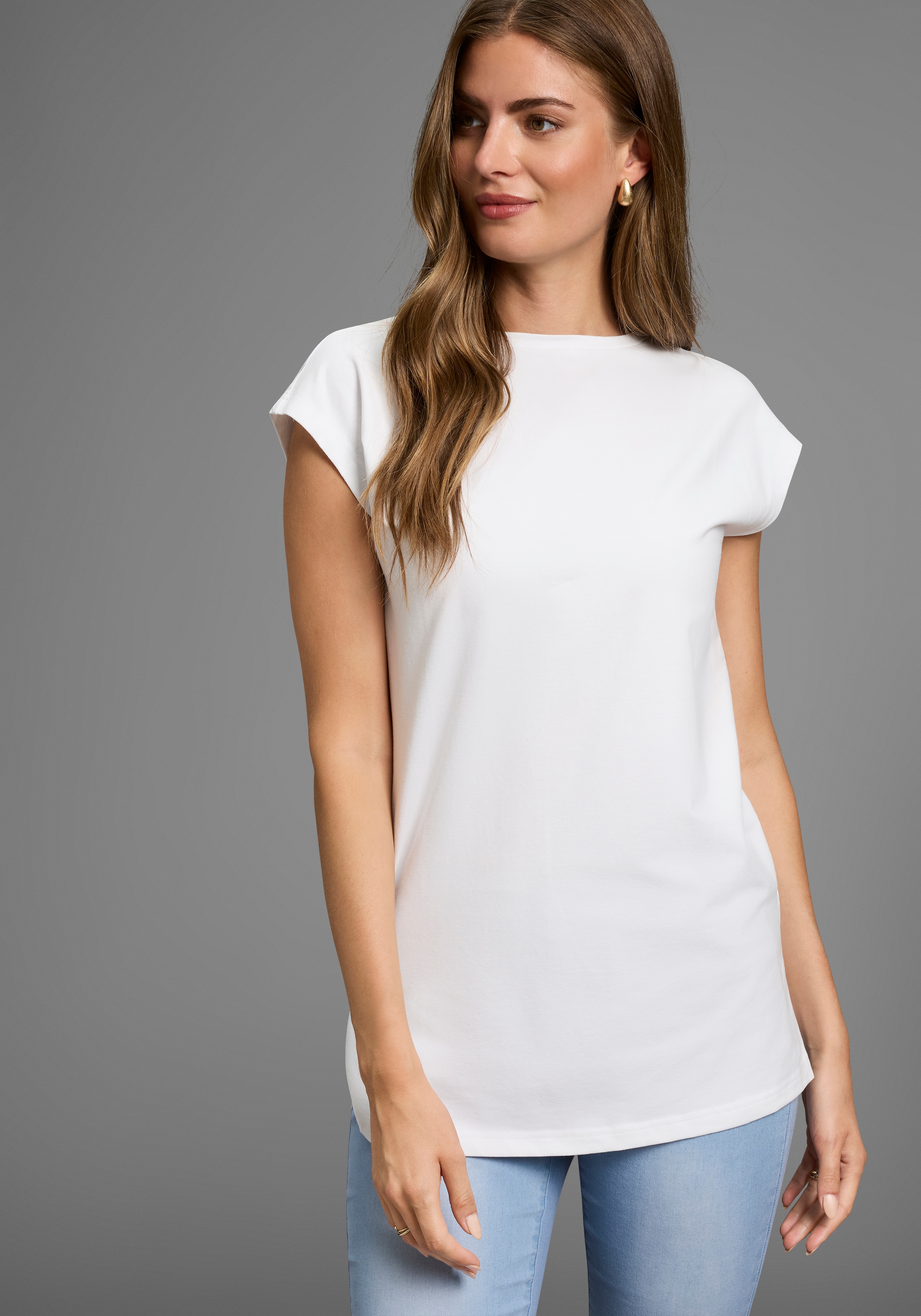 Laura Scott Longshirt, (Packung, 2 tlg.), in verlängerter Form - NEUE KOLLEKTION