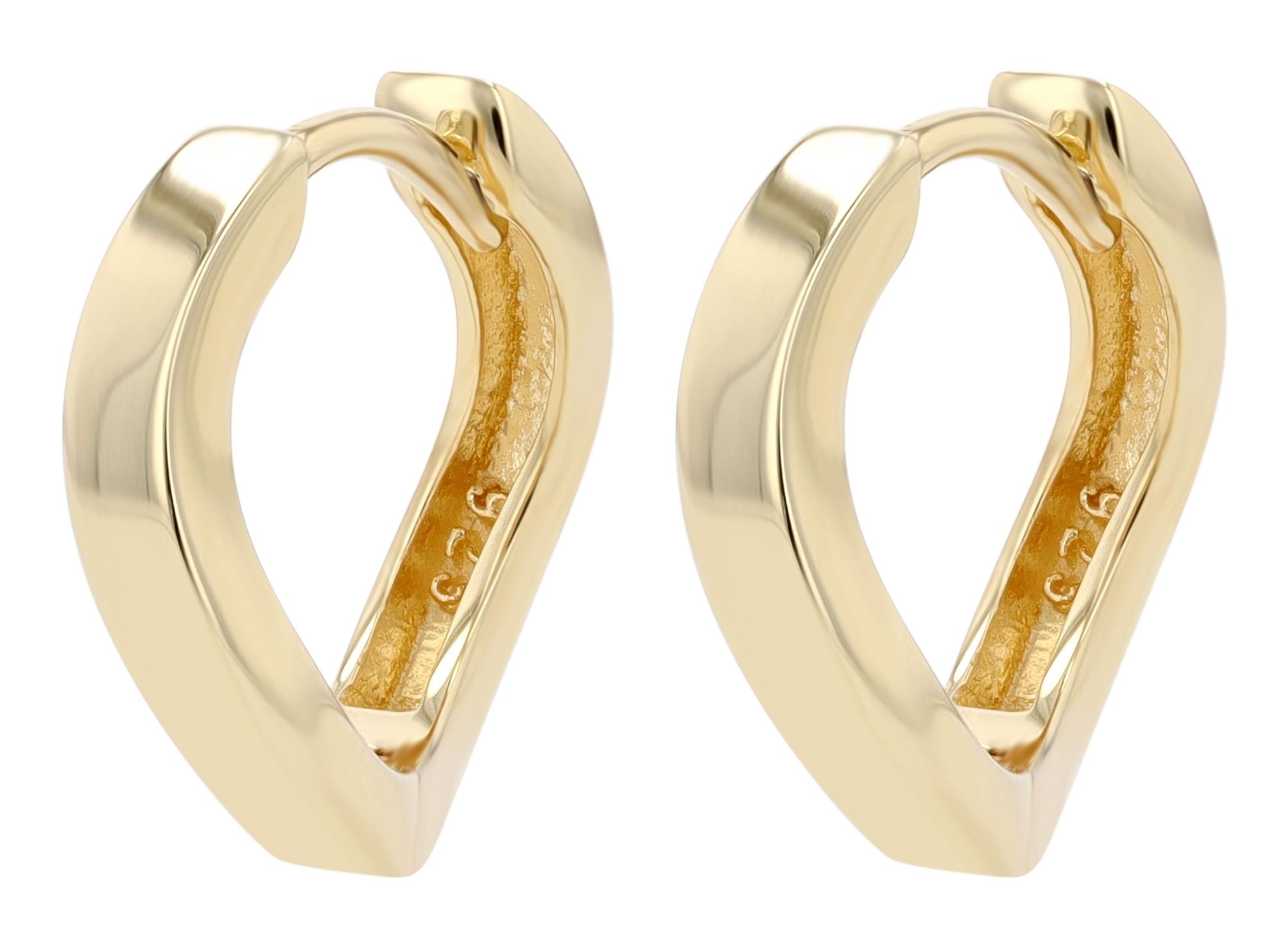 Adelia´s Paar Creolen »Damen Ohrringe ¿ Creole aus 925 Silber«