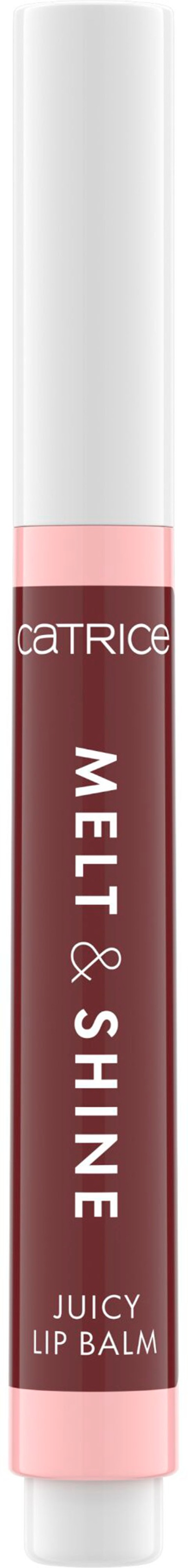 Catrice Lippenbalsam »Melt & Shine Juicy Lip Balm«, mit weicher Textur