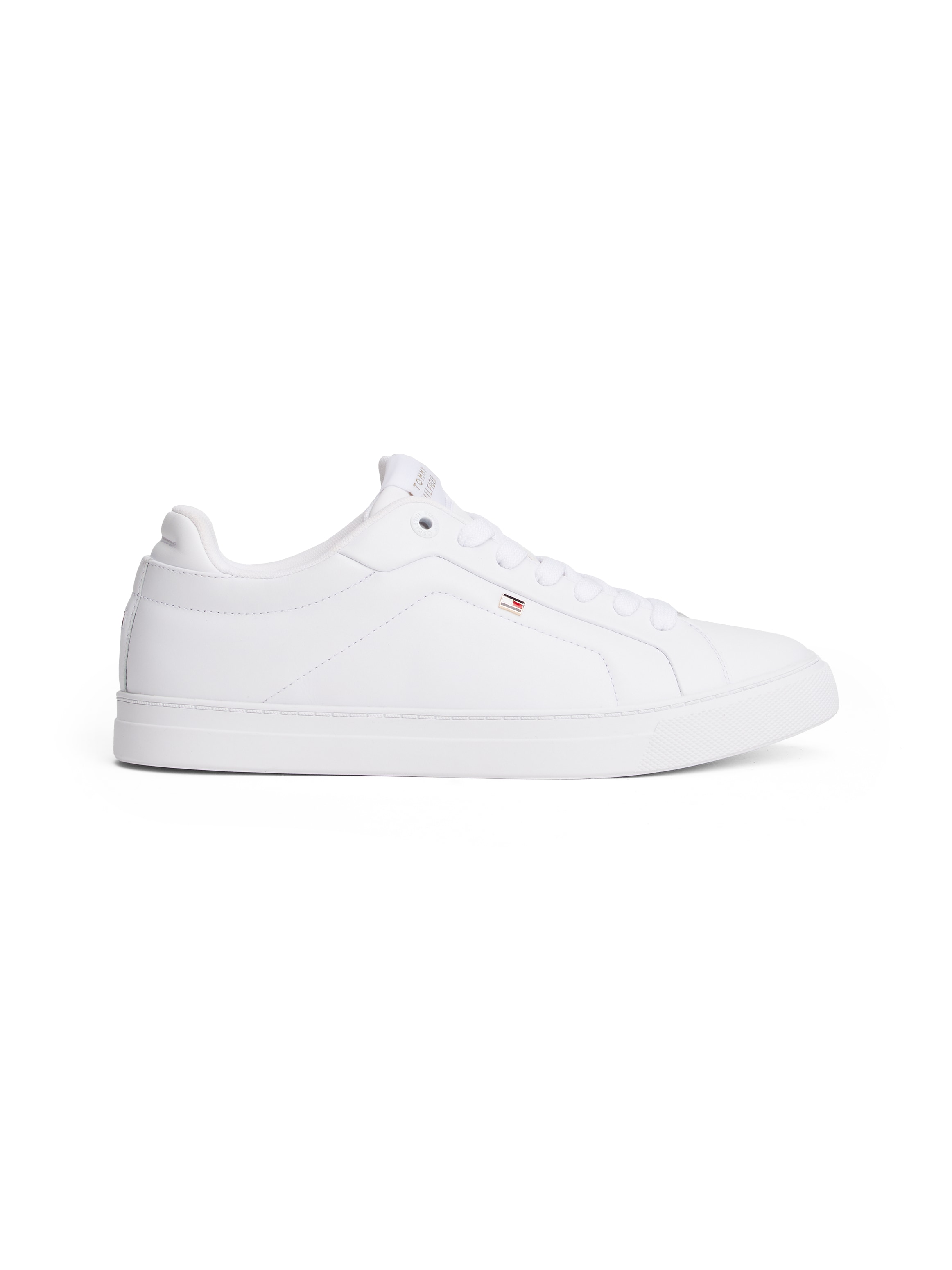 Tommy Hilfiger Plateausneaker »ICON COURT SNEAKER«  Freizeitschuh, Halbschuh, Schnürschuh mit Flaggen-Logo