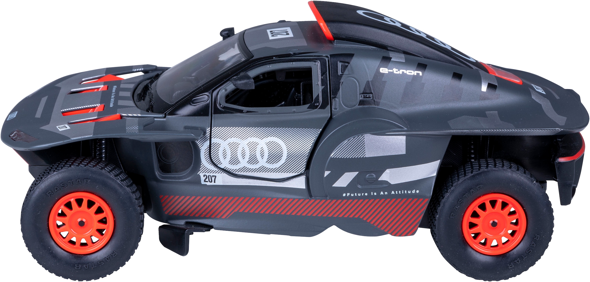 Jamara Spielzeug-Auto »AUDI RS Q e-tron Diecast 1:24 grau Tür manuell«