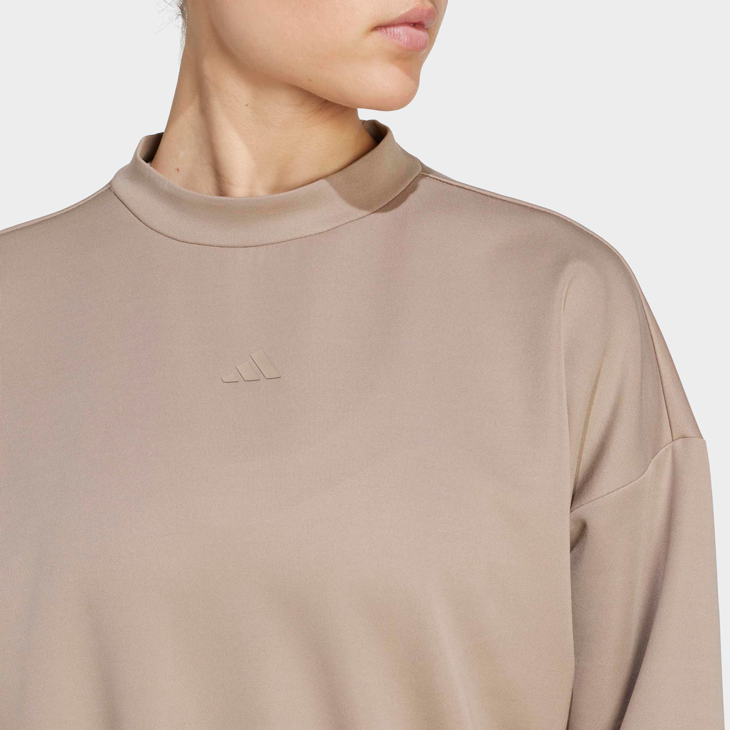 adidas Performance Sweatshirt »YOGA ESSENTIALS COVER-UP«
