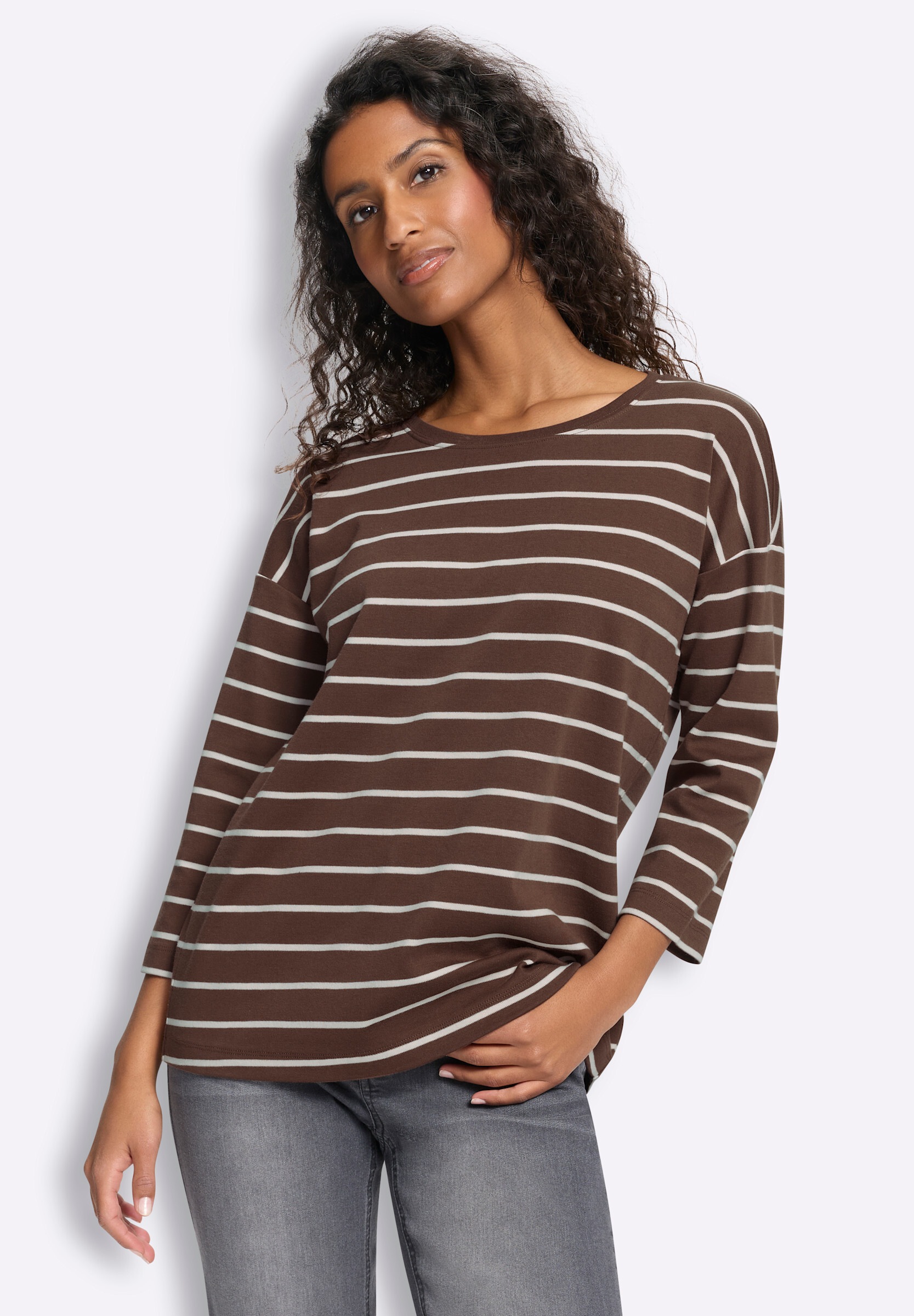 heine T-Shirt »Shirt Ringelshirt«