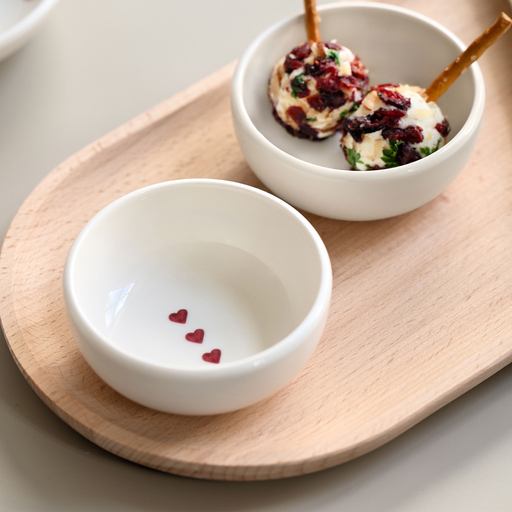 like. by Villeroy & Boch Dipschale »Dipschalen With Love ø 8 cm 6er Set weiß« 6 Spülmaschinengeeignet, Mikrowellengeeignet