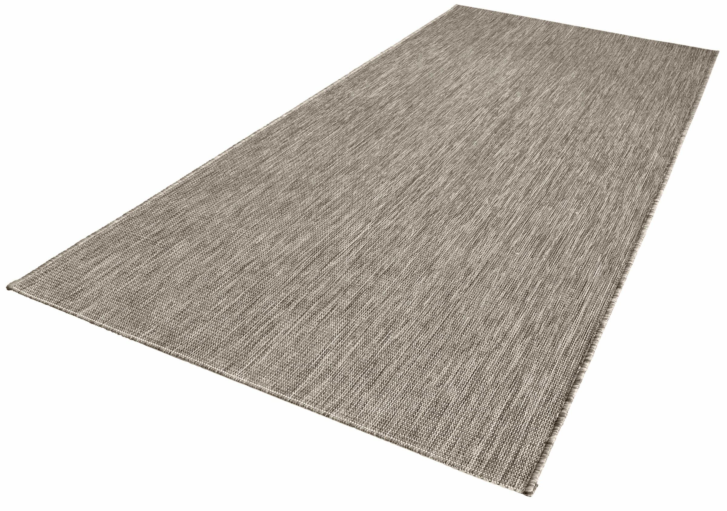 HANSE Home Teppich »Match«, rechteckig, 8 mm Höhe, In-& Outdoor, Kurzflor, Läufer, Modern, Unifarben, Wohnzimmer, Balkon