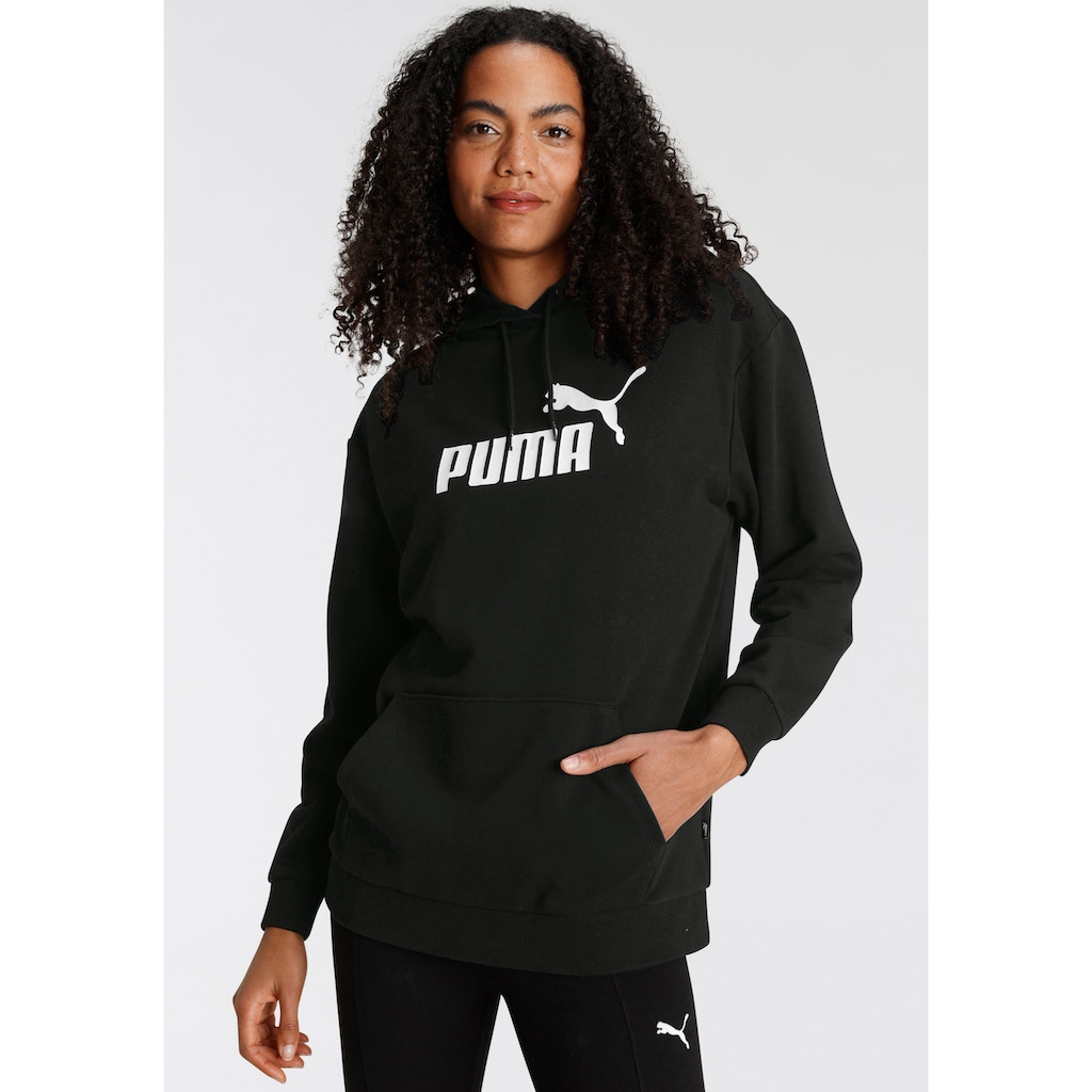 PUMA Kapuzensweatshirt »ESS ELONGATED LOGO HOODIE TR«