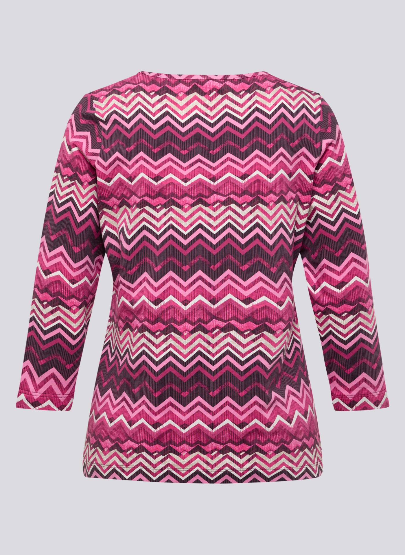 Rabe 3/4-Arm-Shirt mit grafschem Muster