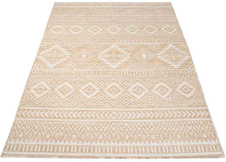 Carpet City Teppich »Palm«, Wetterfest rechteckig, im UV-beständig, flach Terrasse, OTTO-Shop & für Küche, Balkon, gewebt