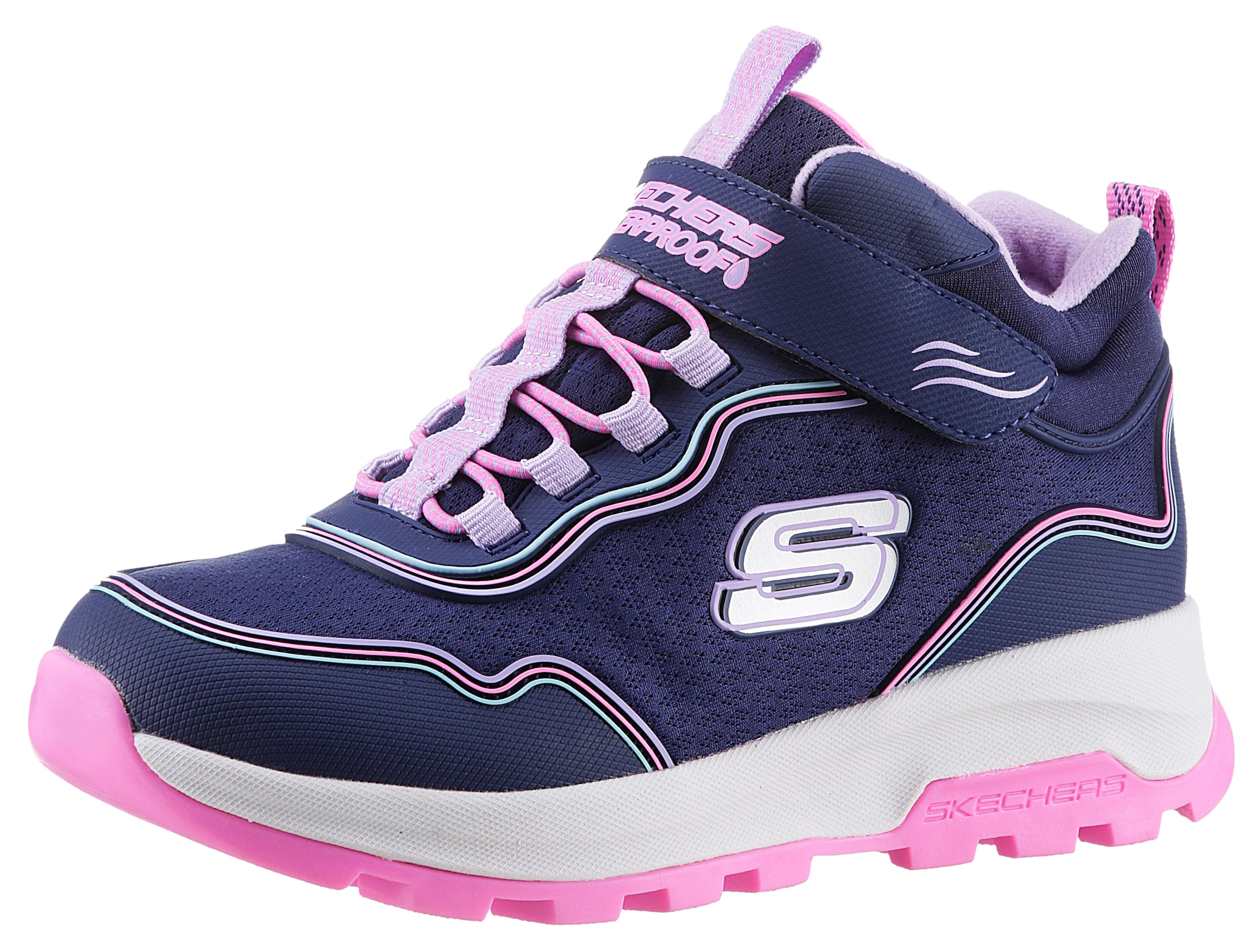 Skechers Sneaker »STORM BLAZER«, Trekking Schuh, Freizeitschuh, Kindergartenschuh mit Tex-Membrane