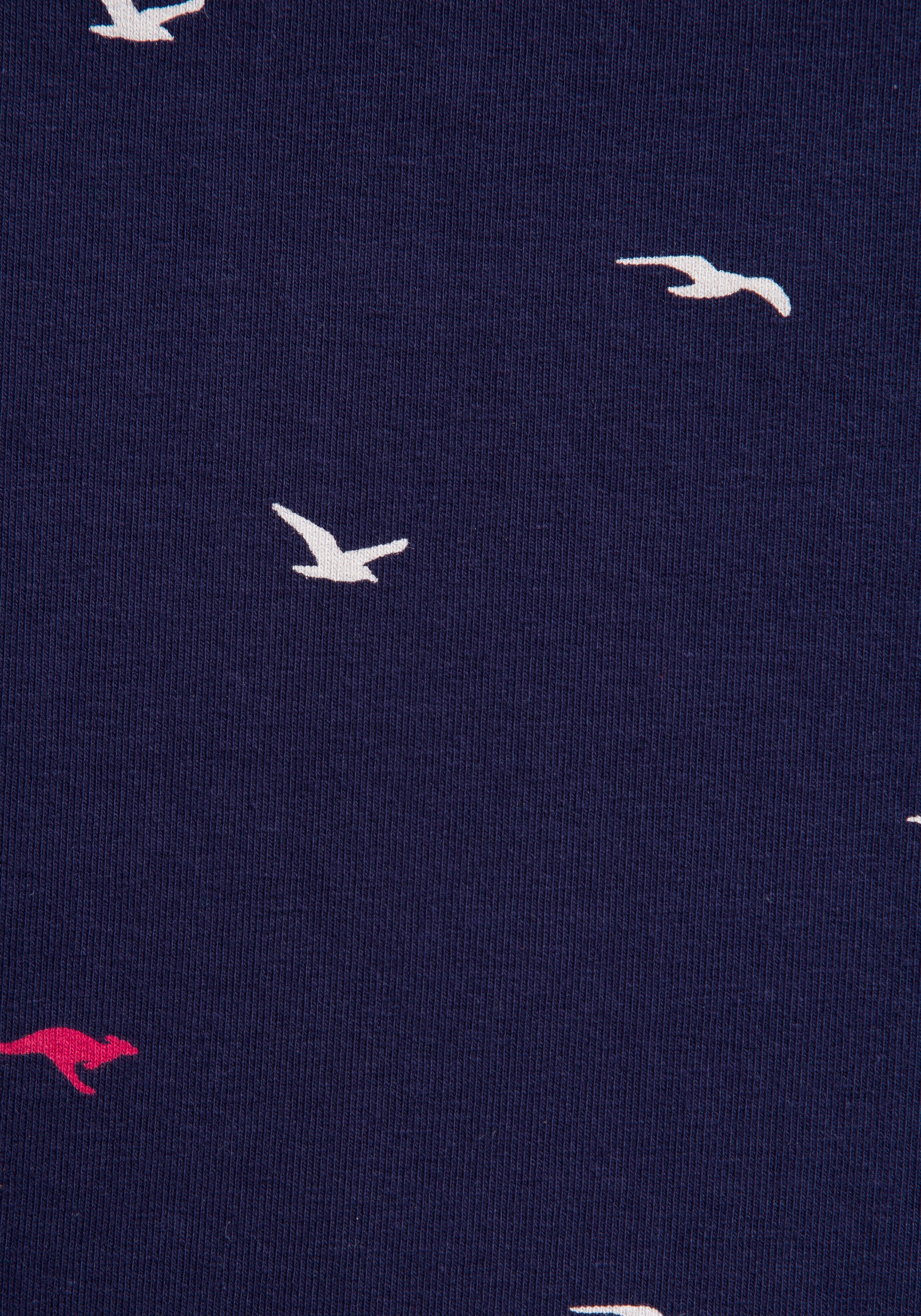 KangaROOS Minirock, mit Vögeln süßen OTTO oder von bei Minimal-Print Herzen