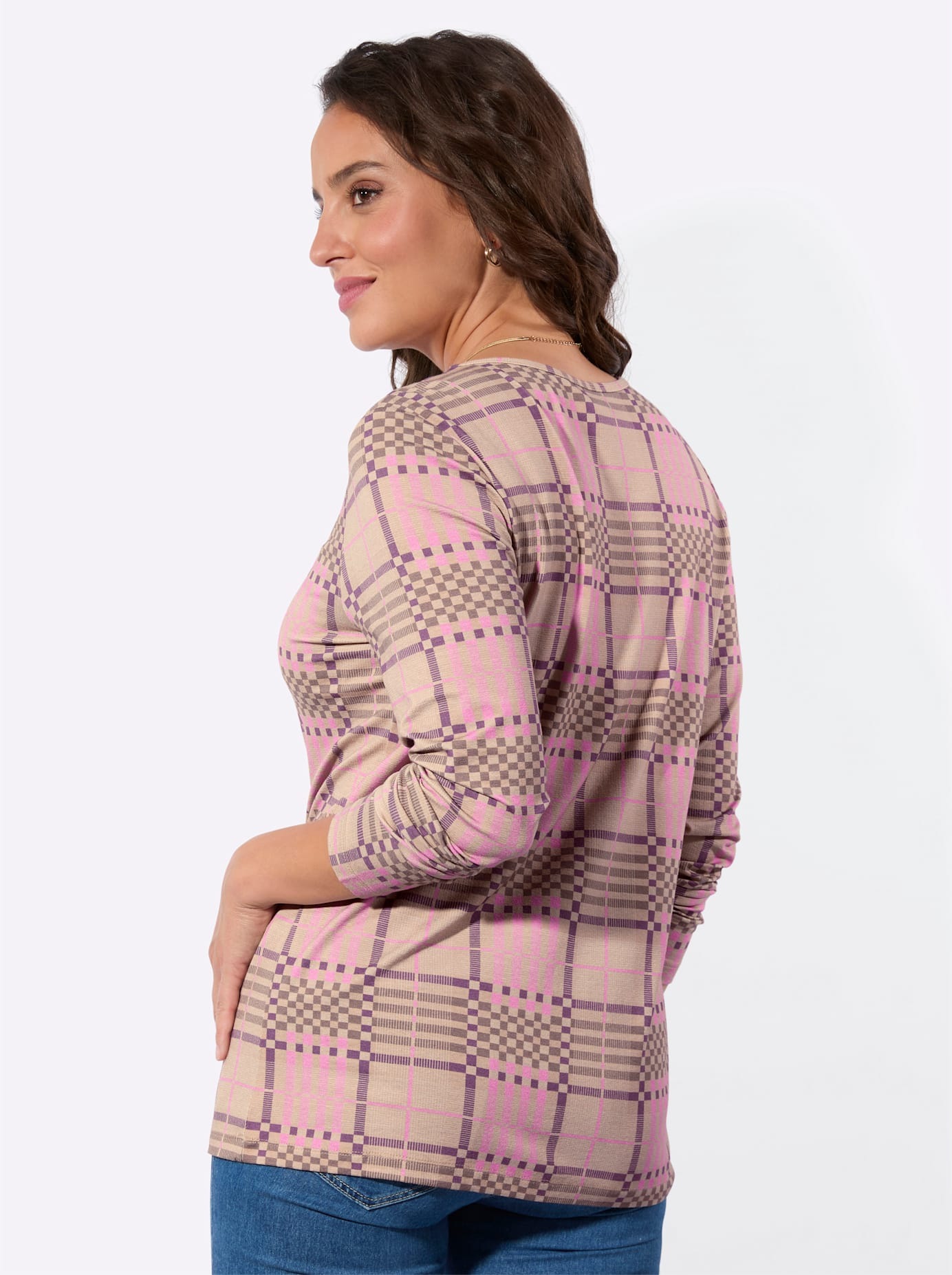 Casual Looks Rundhalsshirt »Druck-Shirt« 1 tlg.