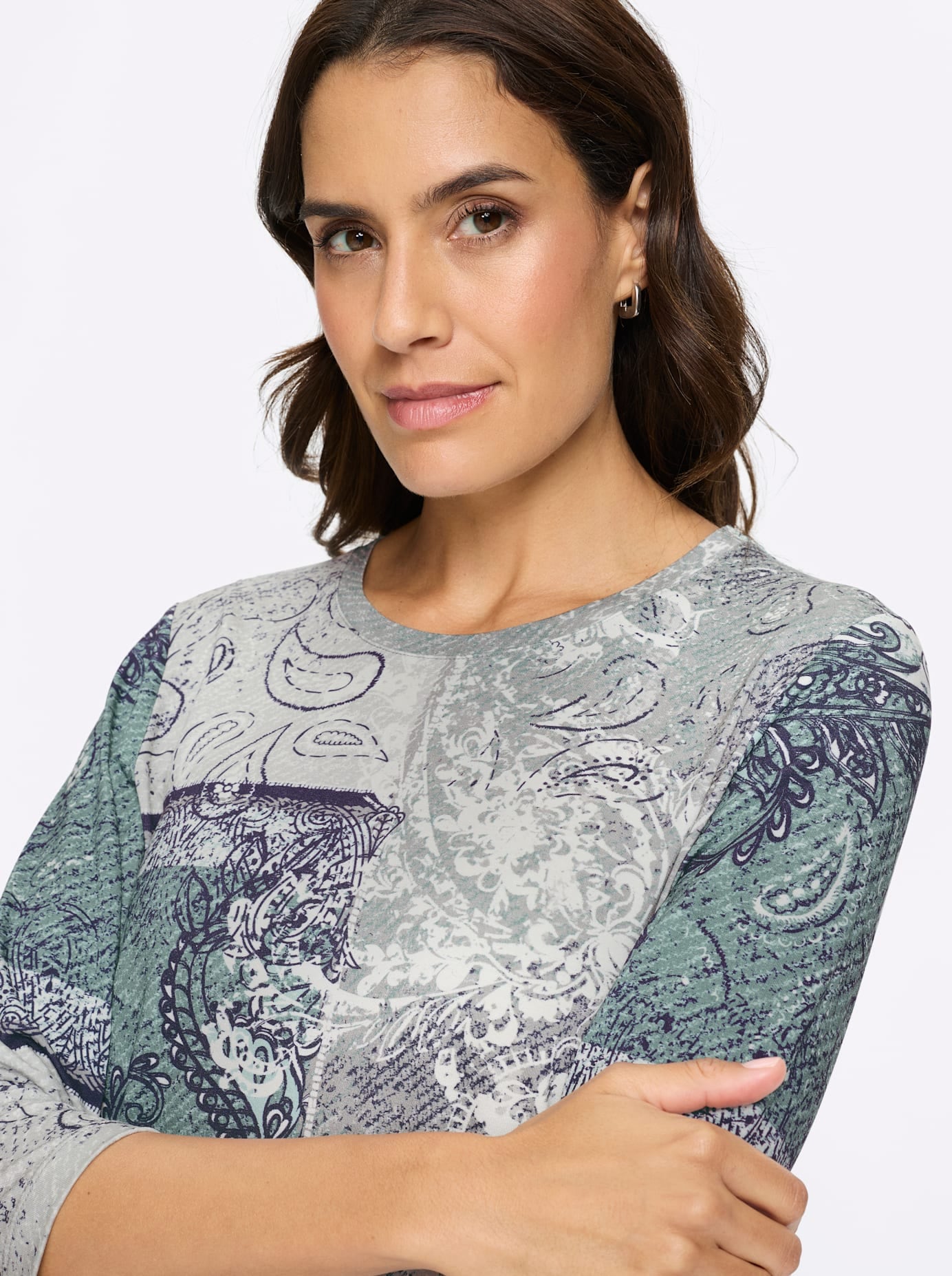 Inspirationen Print-Shirt »3/4-Arm-Shirt« 1 tlg.