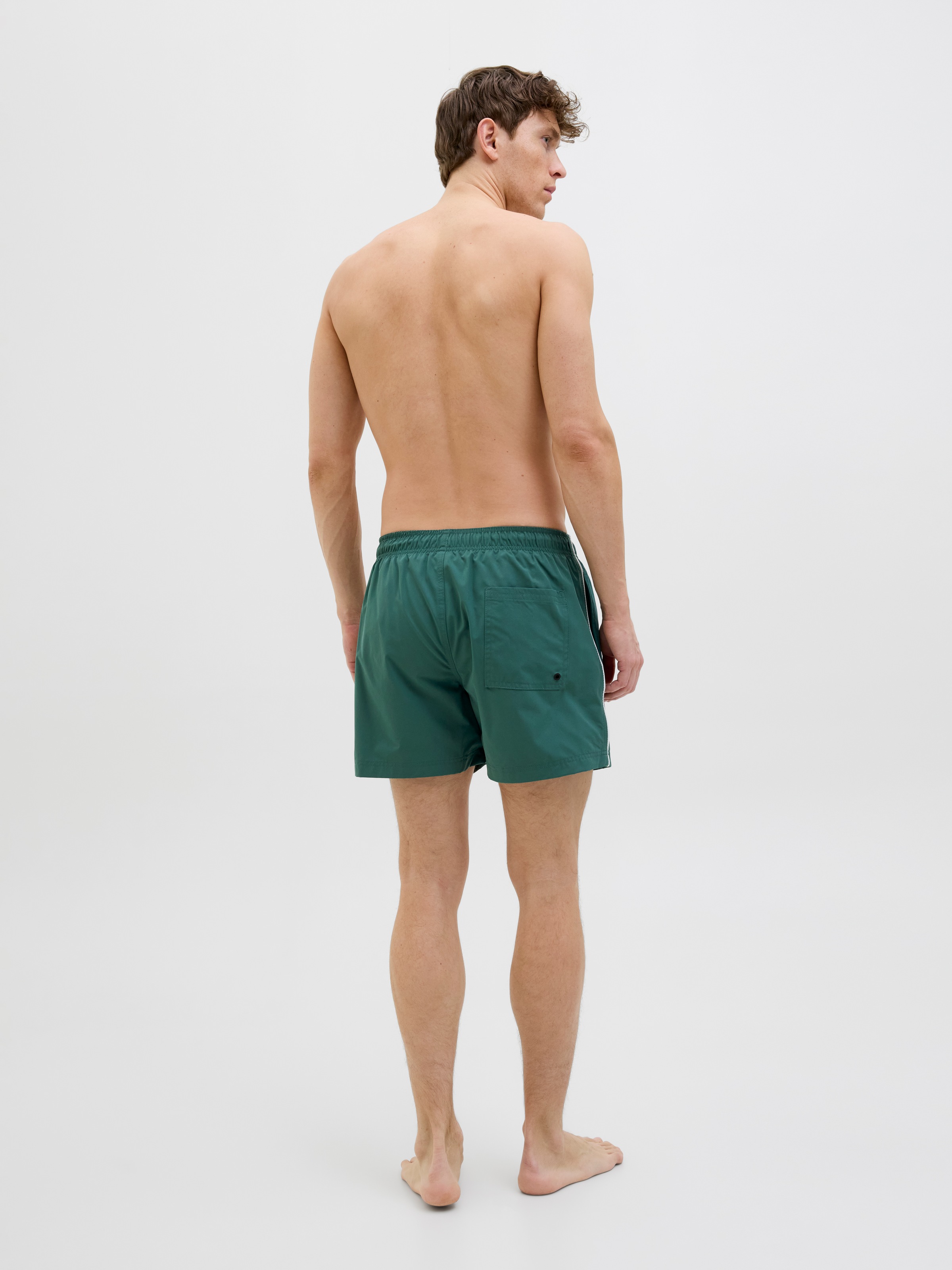 Jack & Jones Badeshorts »JPSTMAUI JJSWIM SPLICE LOGO AKM SN«