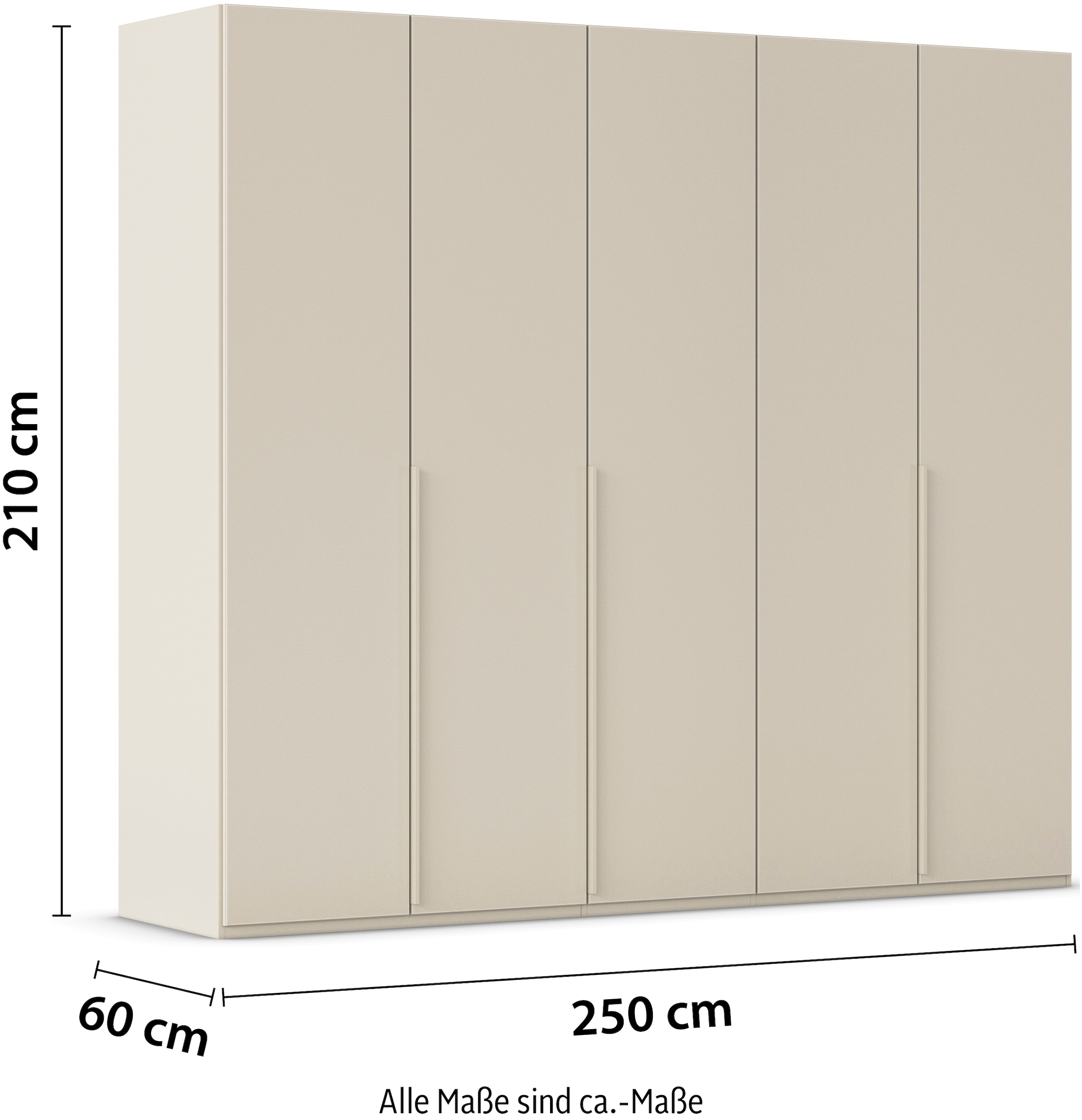LeGer Home by Lena Gercke Kleiderschrank »Schrank Garderobe Ankleide Schlafzimmer Flur Serina«, (in 3 verschiedenen Ausstattungen BASIC/CLASSIC/PREMIUM), in 6 Breiten (101 - 401 cm) mit Front Glas oder Dekor MADE IN GERMANY