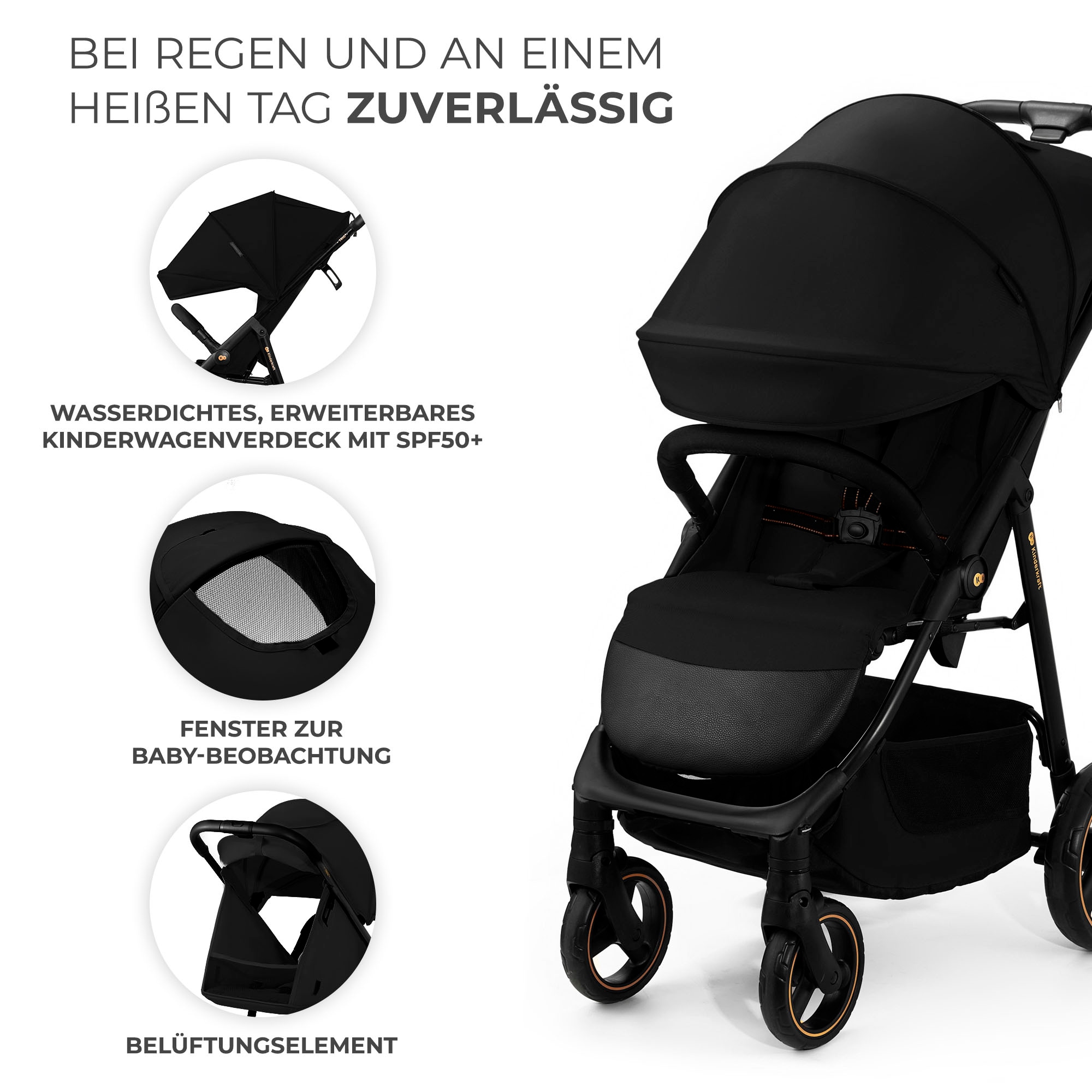 Kinderkraft Kinder-Buggy »TRIG 3«, 22 kg