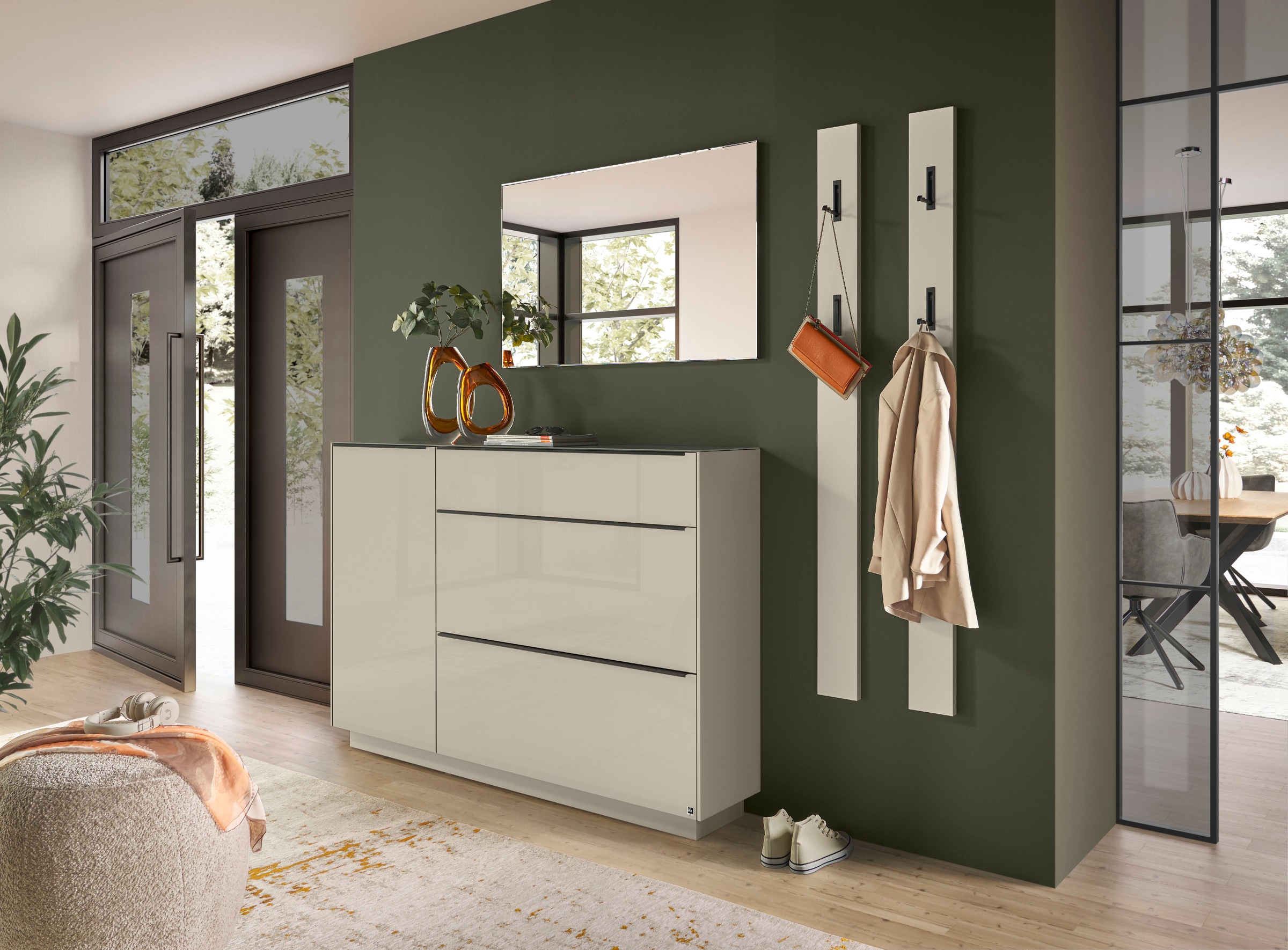 set one by Musterring Garderobenpaneel »reno-Dielen« Schlankes Design, in 2 Farben erhältlich, 13 x 160 x 3cm, platzsparend