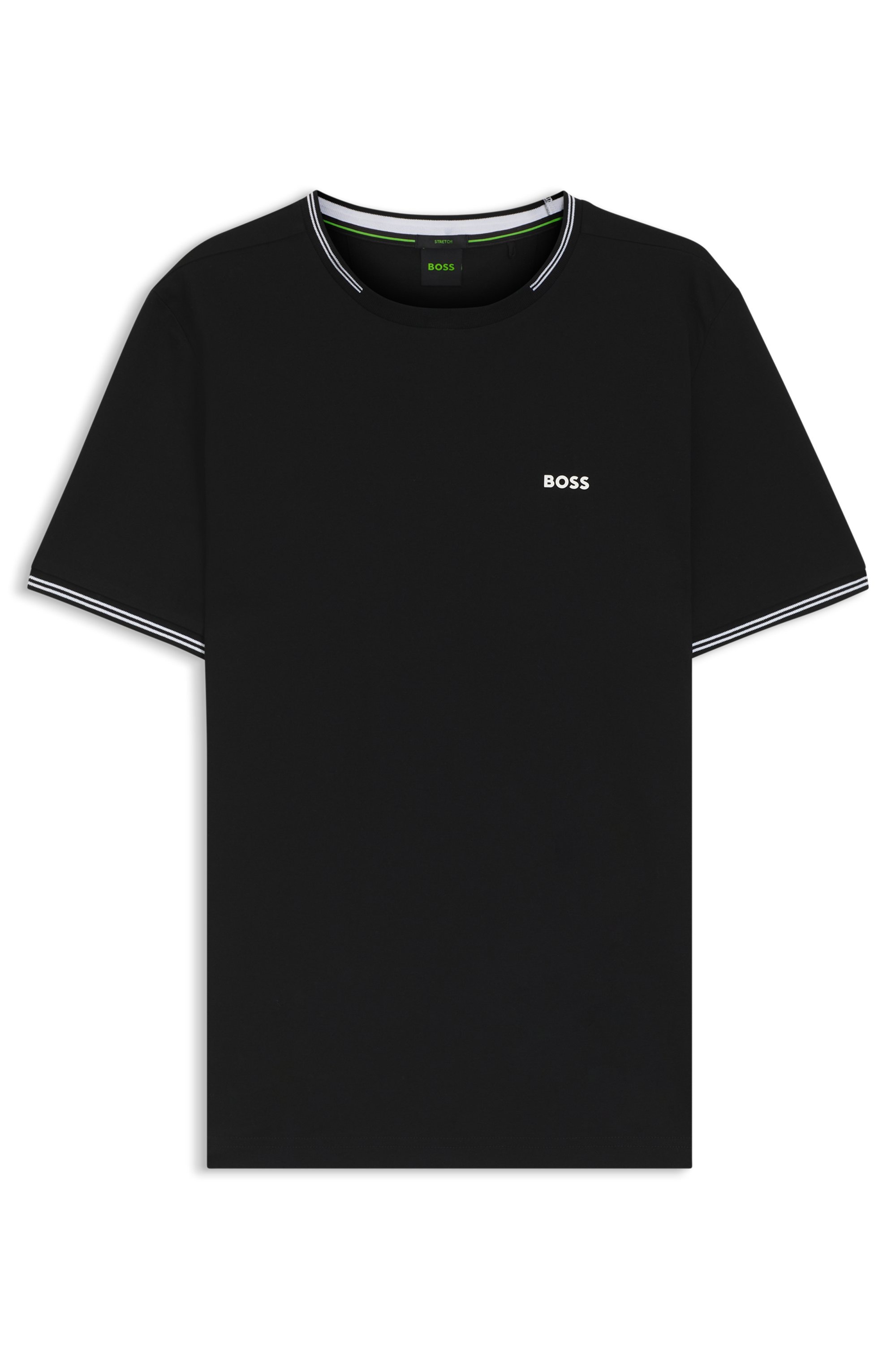 BOSS GREEN T-Shirt »Taul« aus softem Stretch-Baumwoll-Piqué, Regular Fit, Kühlend