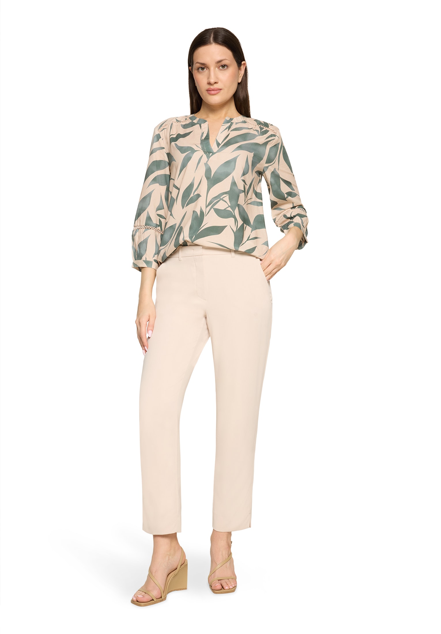 Betty&Co Schlupfbluse »Schlupfbluse mit 3/4 Arm«
