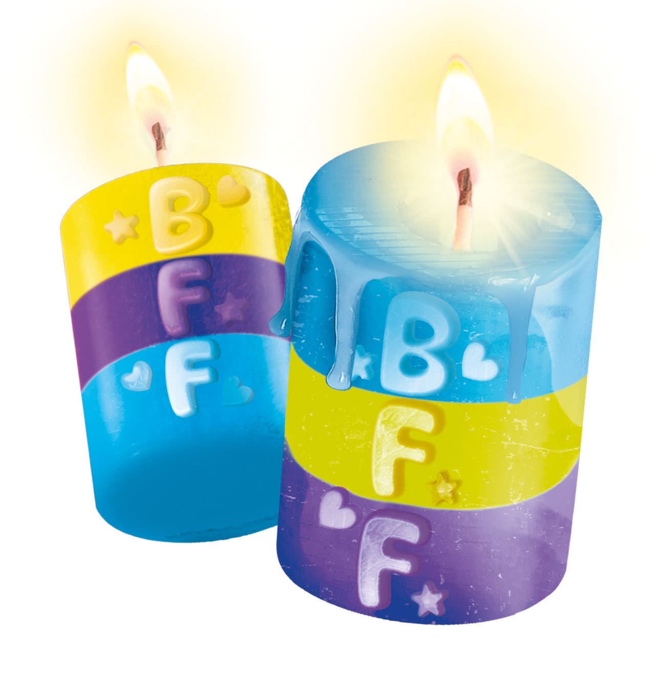 Clementoni® Kreativset »Idea, Deine Kerzen-Kreationen - BFF« Made in Europe