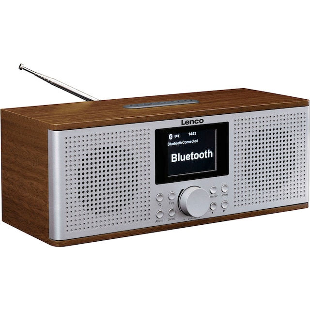 Lenco Internet-Radio »DIR-170WA«, (Bluetooth-WLAN UKW mit RDS-Digitalradio ( DAB+)-Internetradio-FM-Tuner 20 W) jetzt im OTTO Online Shop