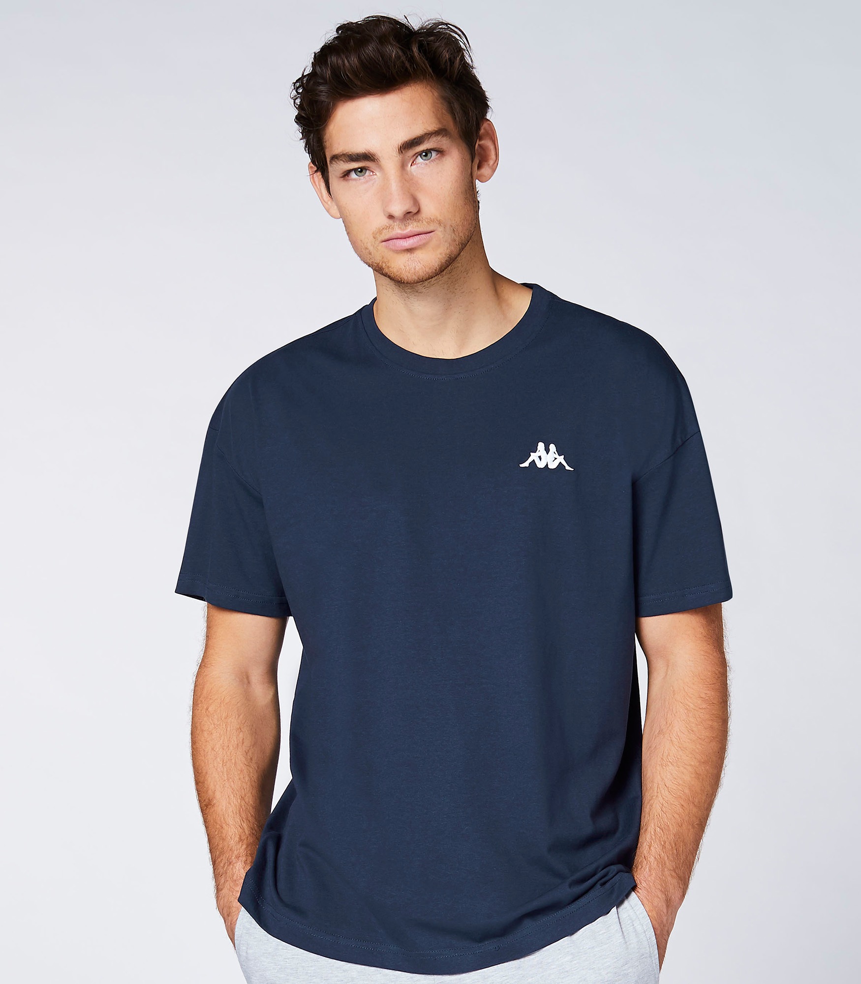 Kappa T-Shirt »AUTHENTIC VEER«, mit angesagtem Rundhalsausschnitt