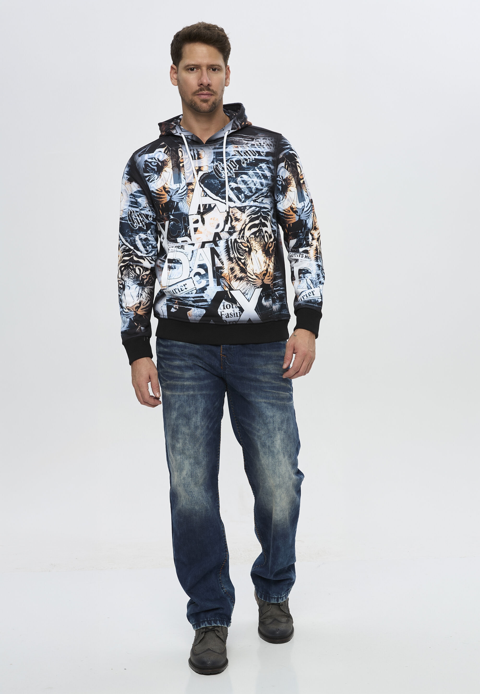 Cipo & Baxx Kapuzenpullover »Cipo & Baxx Hoodie« mit Kapuze