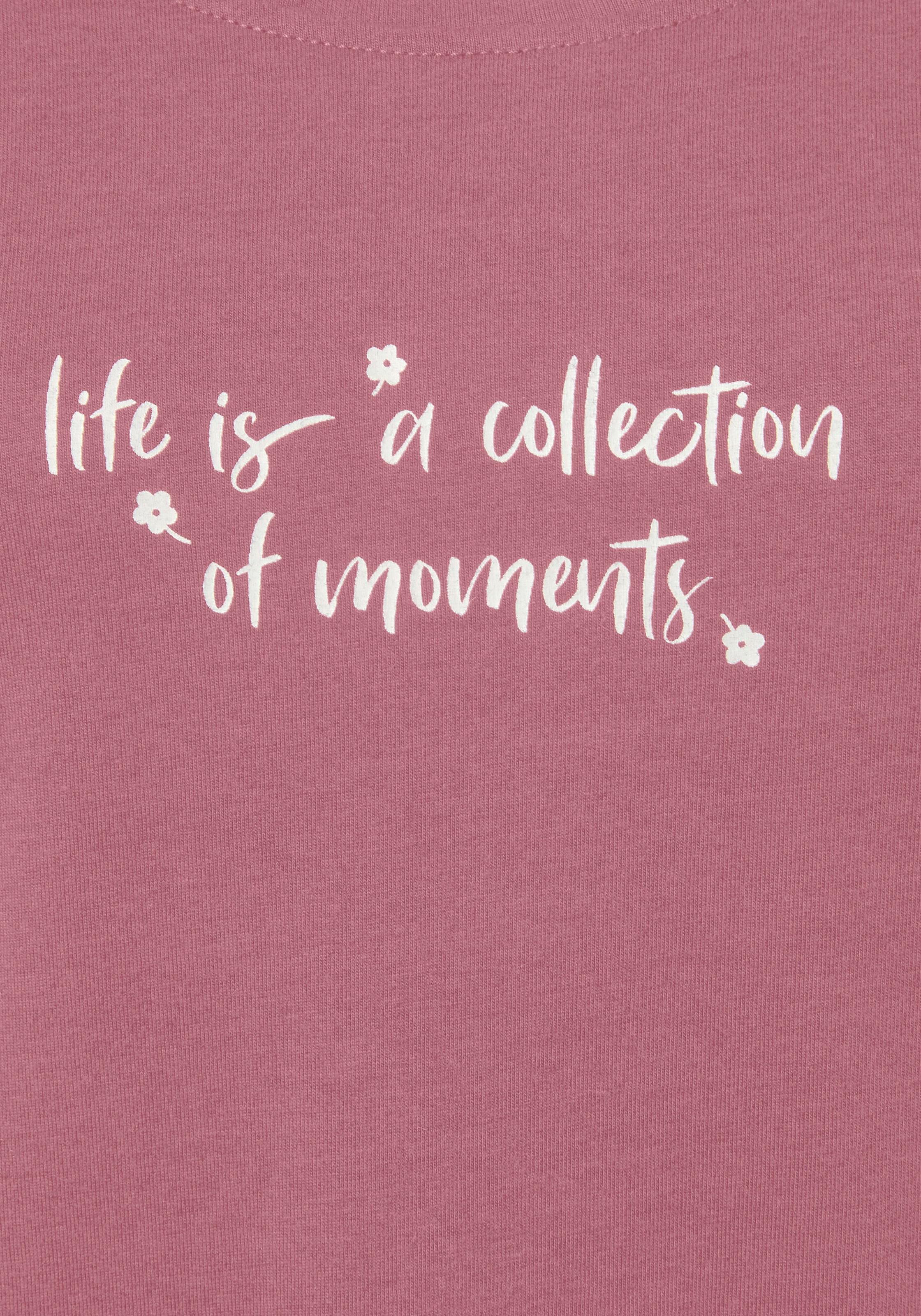 s.Oliver Pyjamaoberteil 1 tlg. mit Frontdruck