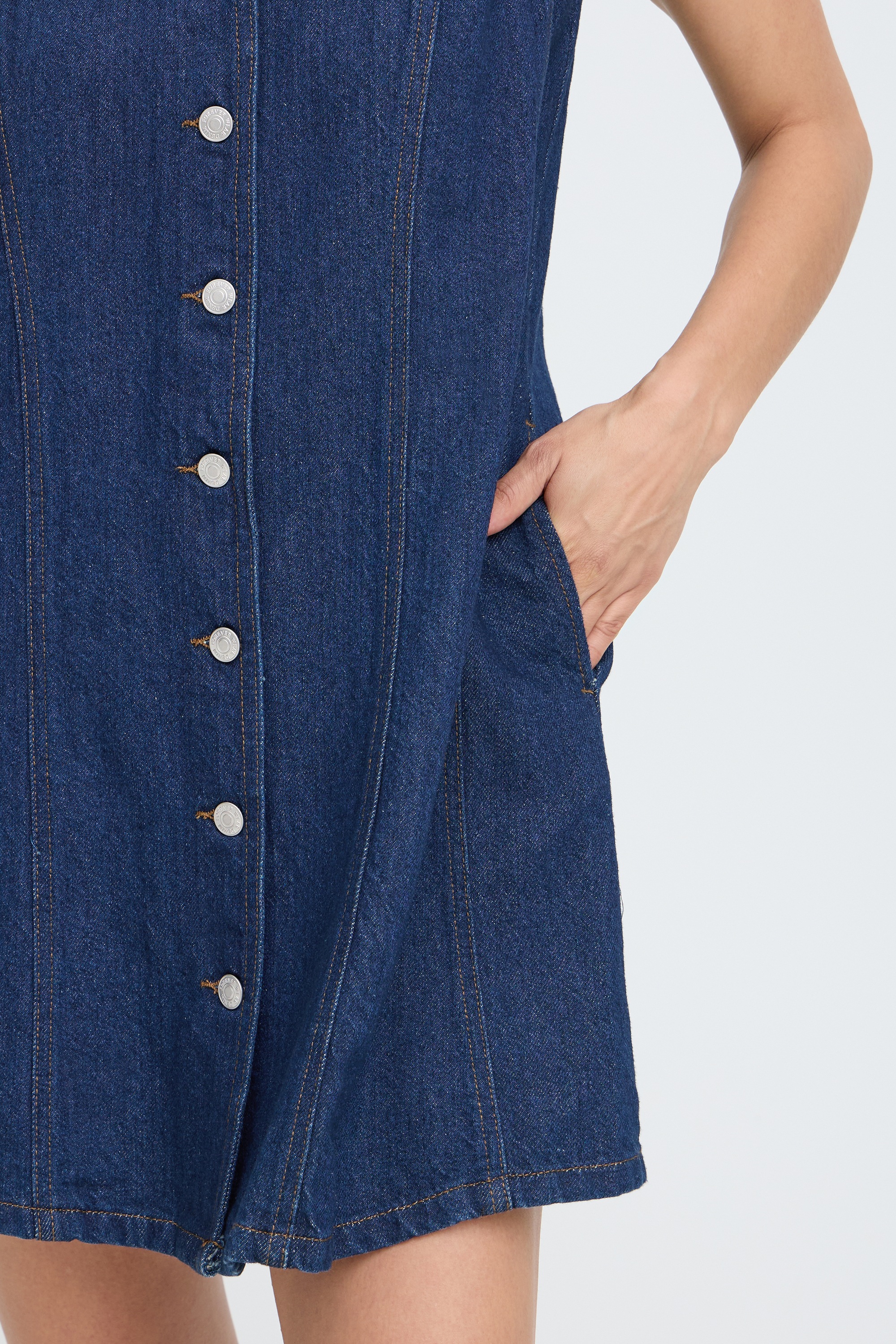b.young Jeanskleid »Damen Denimkleid BYLEONE«