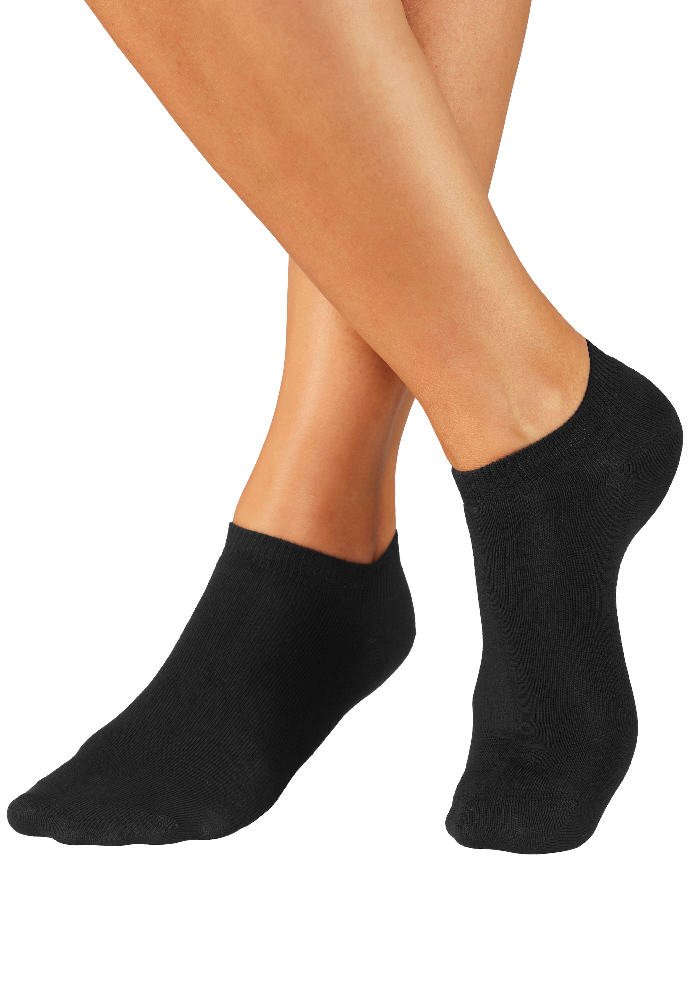 H.I.S Sneakersocken »für Damen und Herren, perfekt zu sortieren, mit farbigen Innenbündchen« Box, 20 Paar tlg. in praktischer Geschenkbox für Beruf und Freizeit