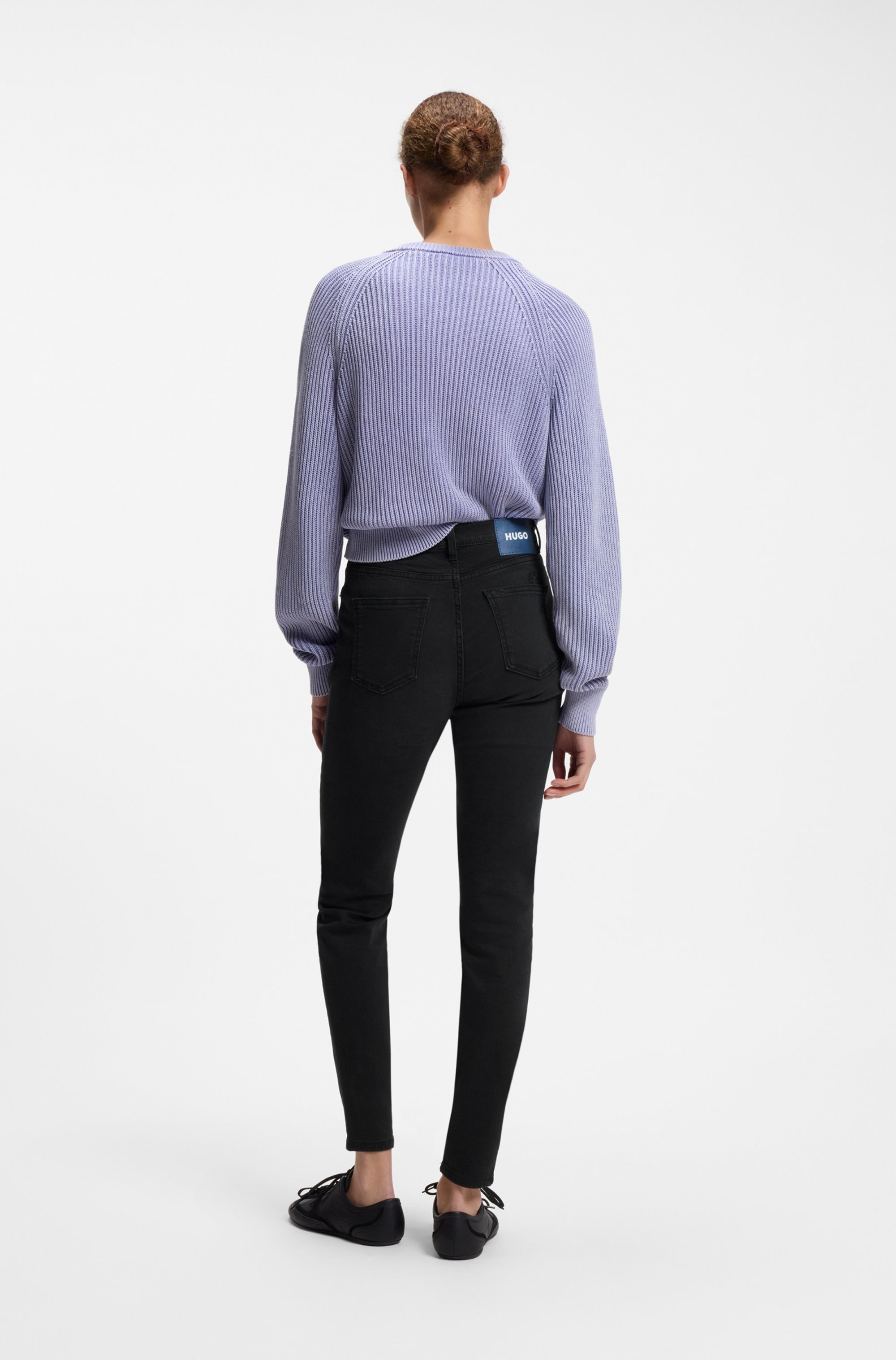 HUGO Blue Skinny-fit-Jeans »Malu« Skinny Fit mit mittlerer Leibhöhe