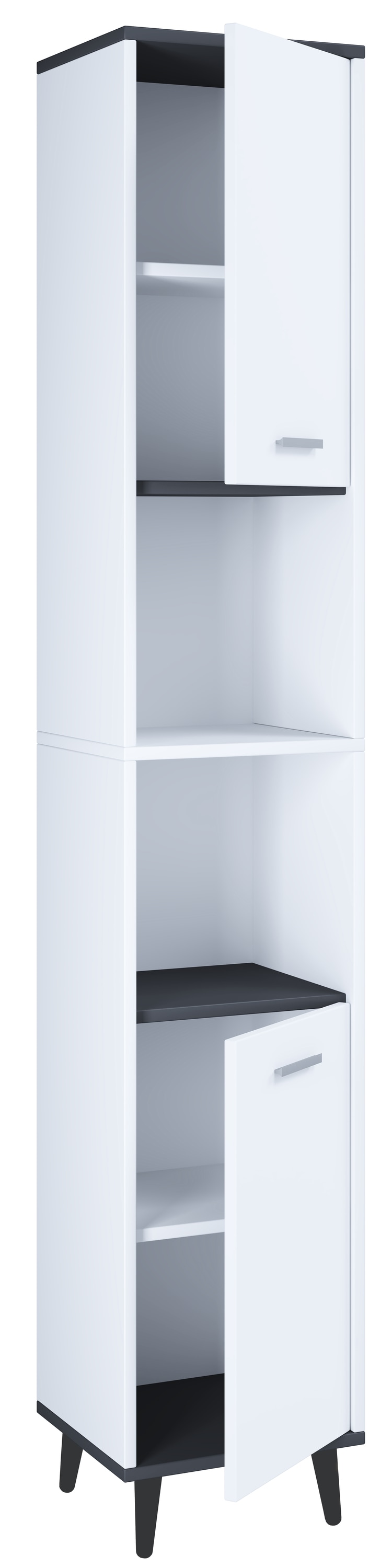 VCM Hochschrank »Holz Badmöbel Bad Hochschrank Badschrank Landos«