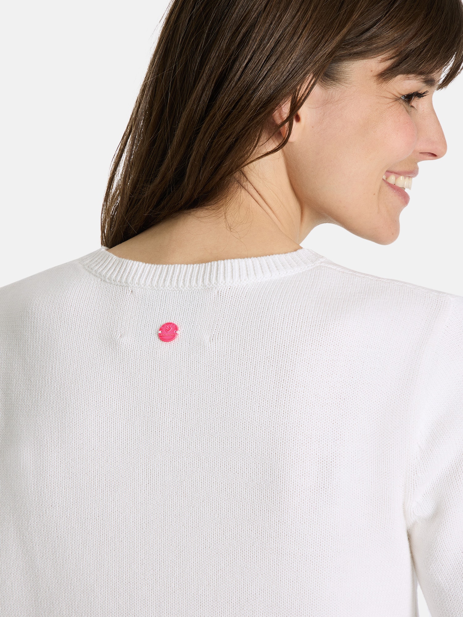 Lieblingsstück Strickpullover »DoritaL«, mit verspielten Stickereien