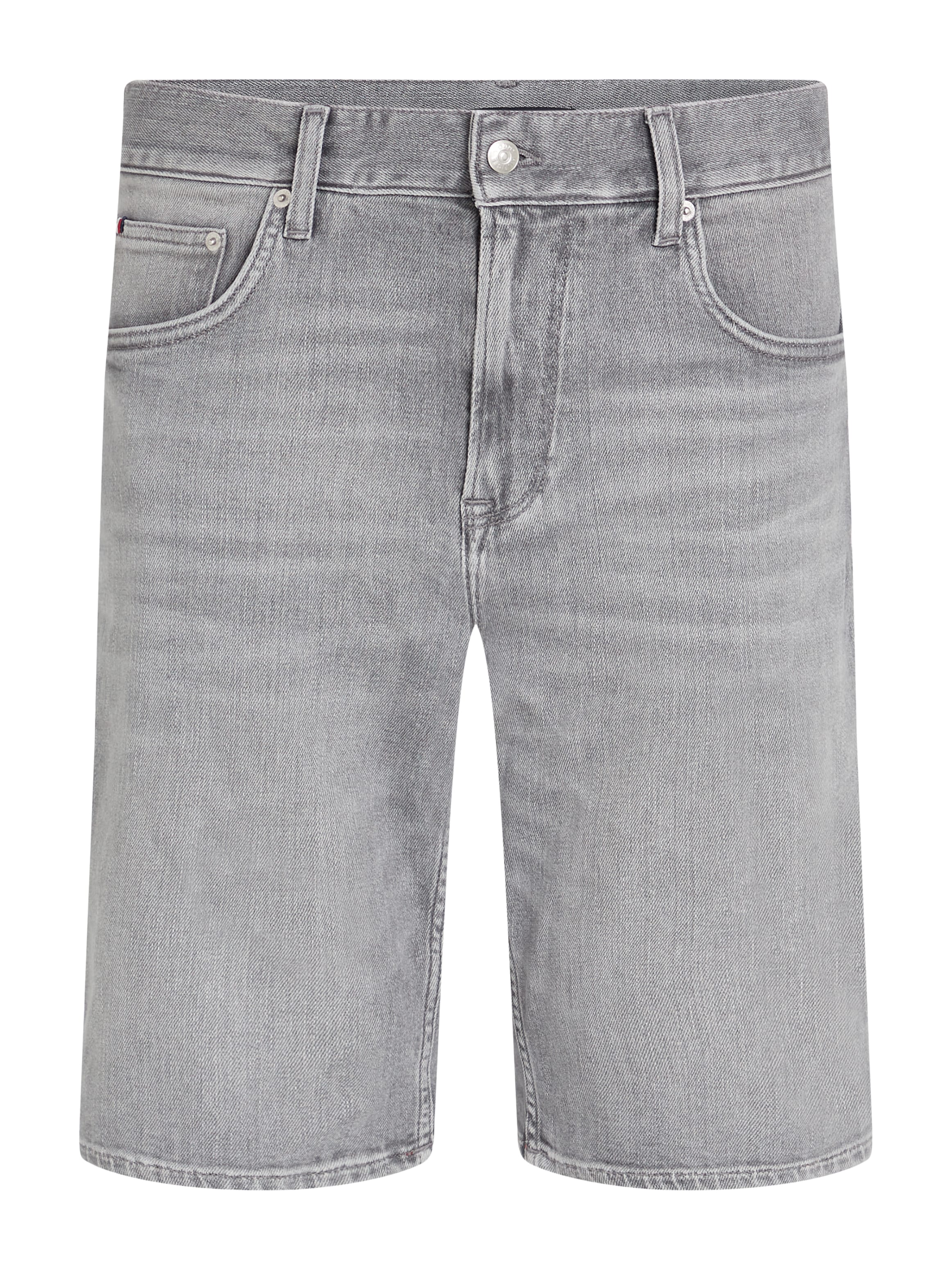 Tommy Hilfiger Shorts »BROOKLYN SHORT MICE GREY«, Mit Gürtelschlaufen