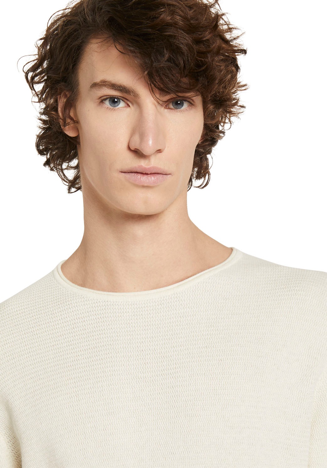 TOM TAILOR Denim Strickpullover mit dezenter Struktur