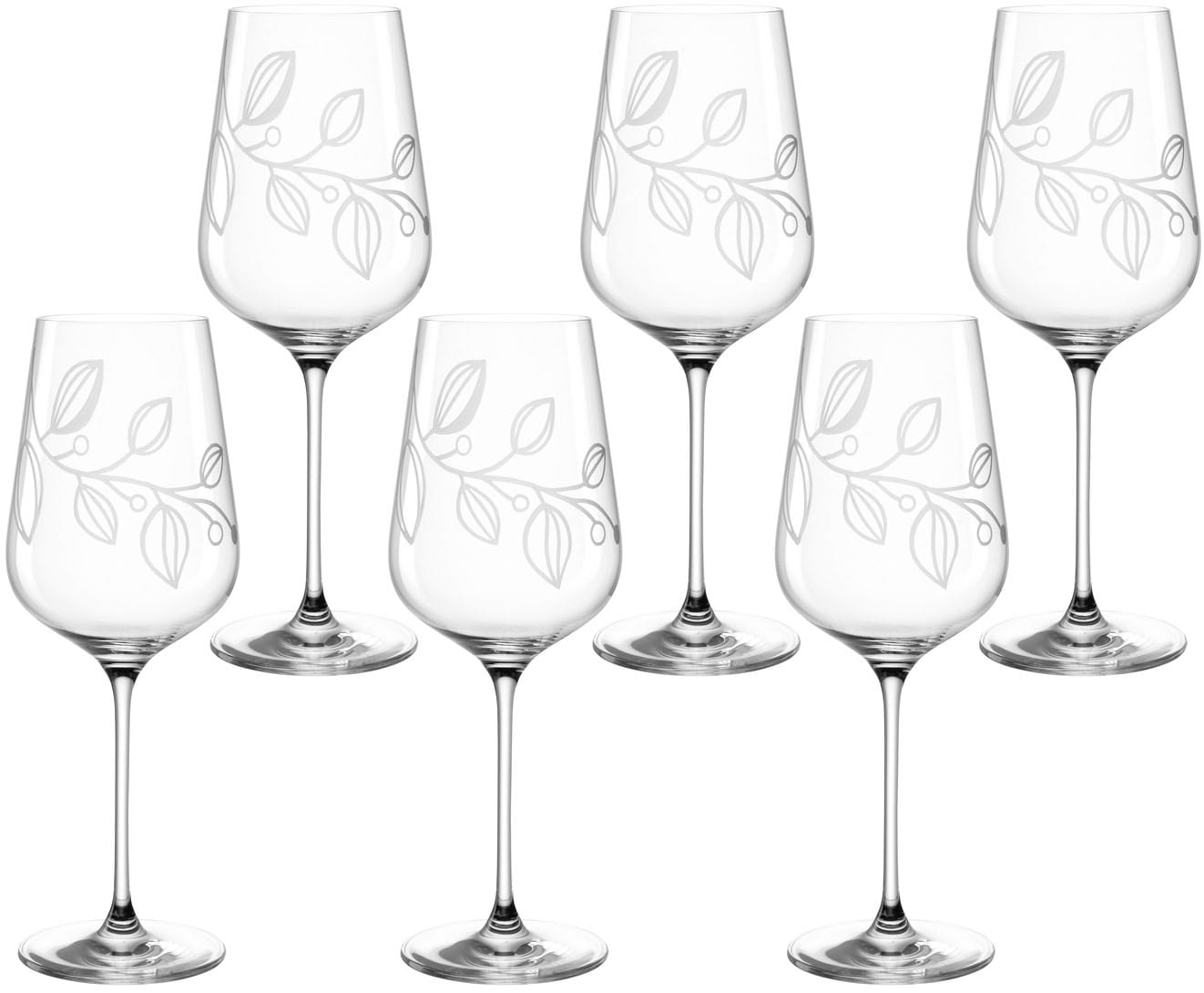 Weißweinglas »BOCCIO«, (Set, 6 tlg.), 580 ml, 6-teilig