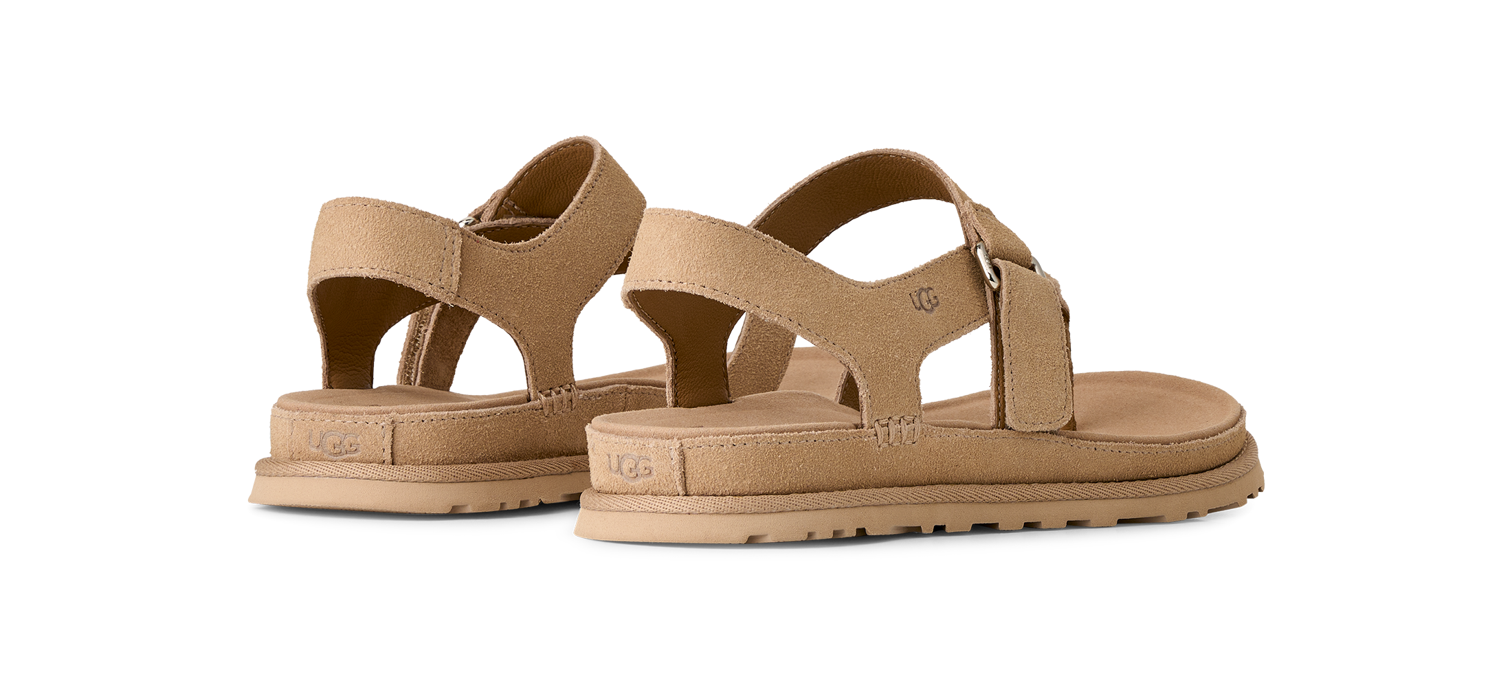 UGG Sandale »GOLDENGAZE TOE POST«  Mule, Sabot, Fußbett mit Memory-Schaum